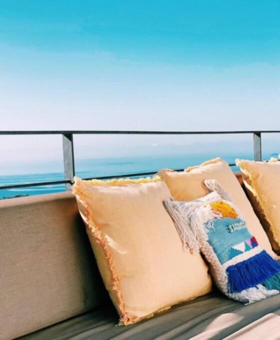 Villa Larosa with seaview in Es Cubells Ibiza