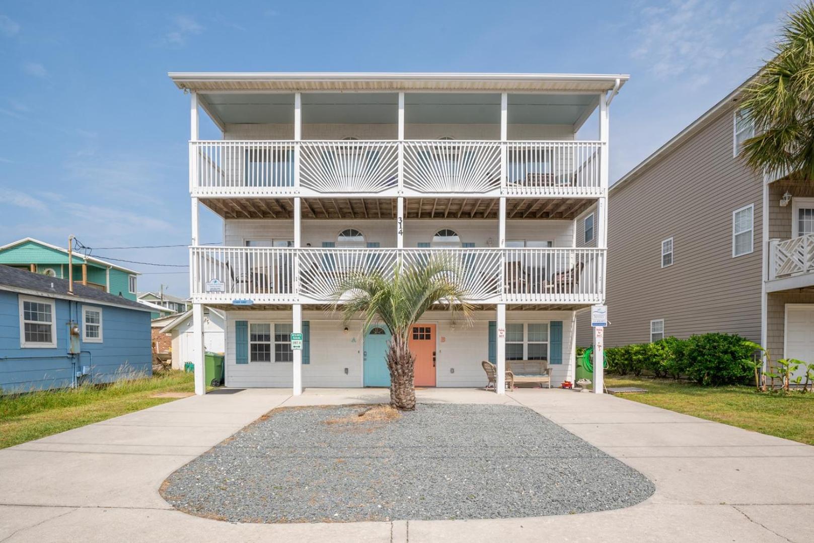 Second Row - Ocean View - Near Kure Beach Pier