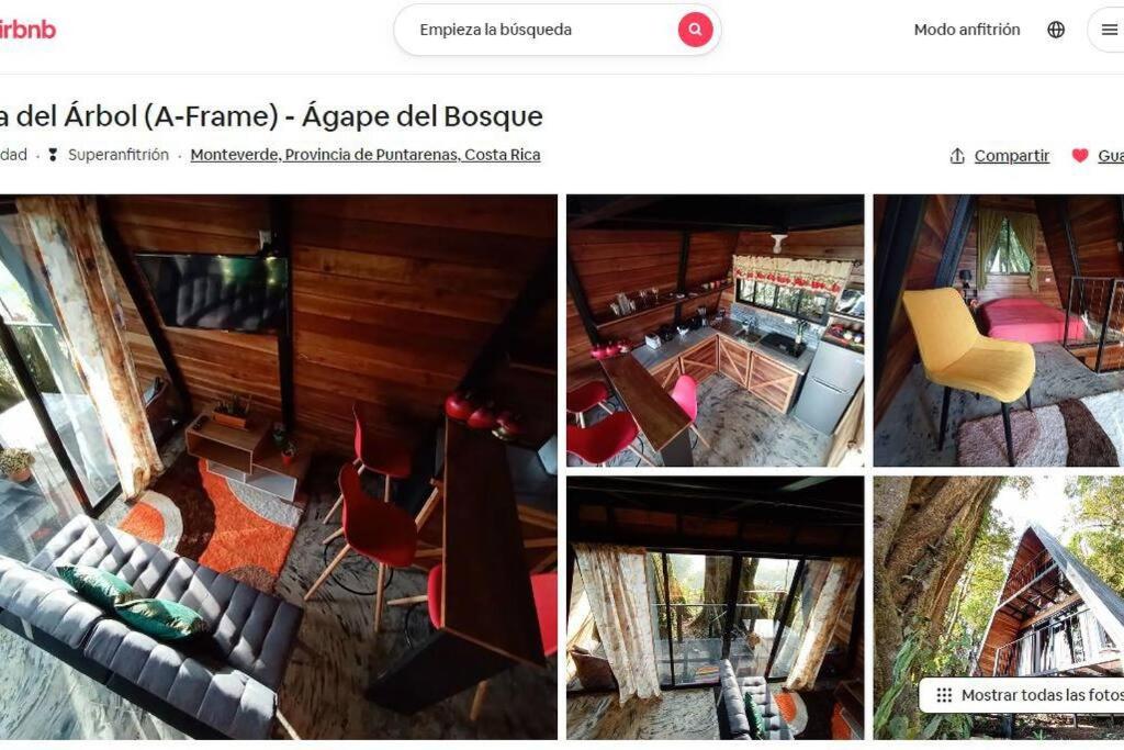 Casa del Árbol (A-Frame) - Ágape del Bosque