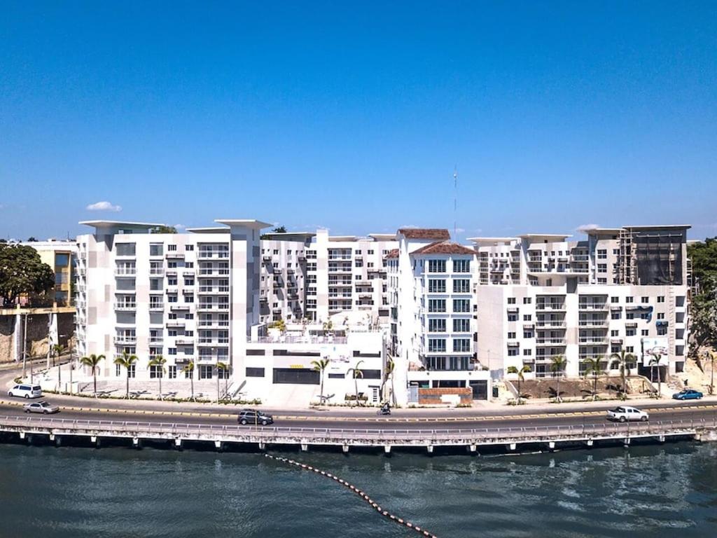 Waterfront views of Historic Zona Colonial in Riviera Colonial
