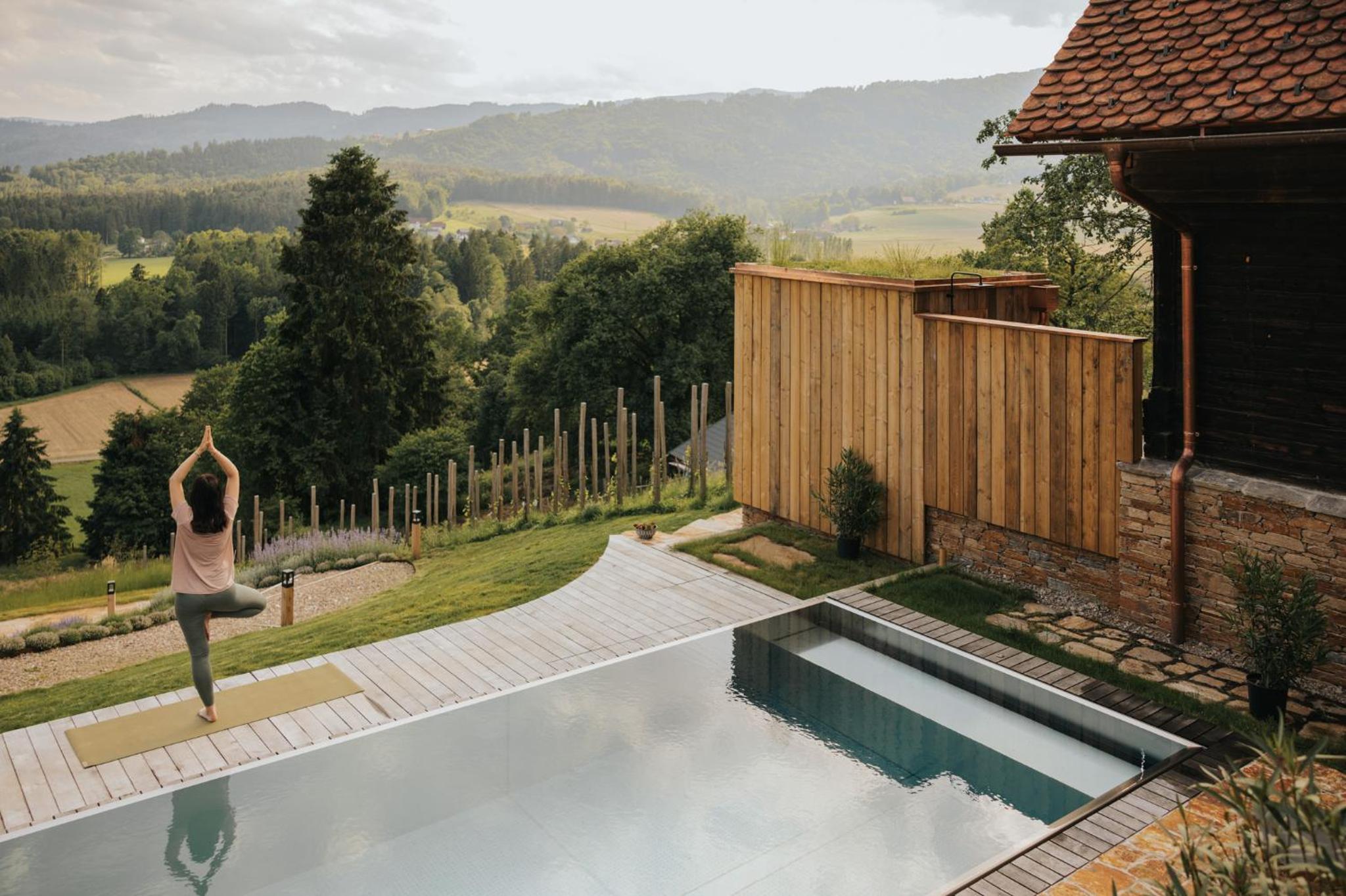 Am Wildbachberg - Luxus Ferienhäuser mit Infinitypool, Privatsauna und Weinkeller