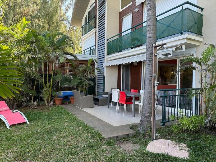 Appartement Margouillat sur la plage et lagon de La Saline
