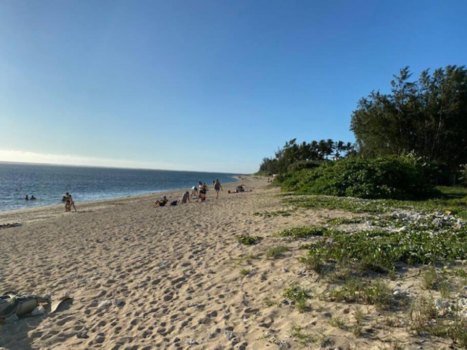 Appartement Margouillat sur la plage et lagon de La Saline