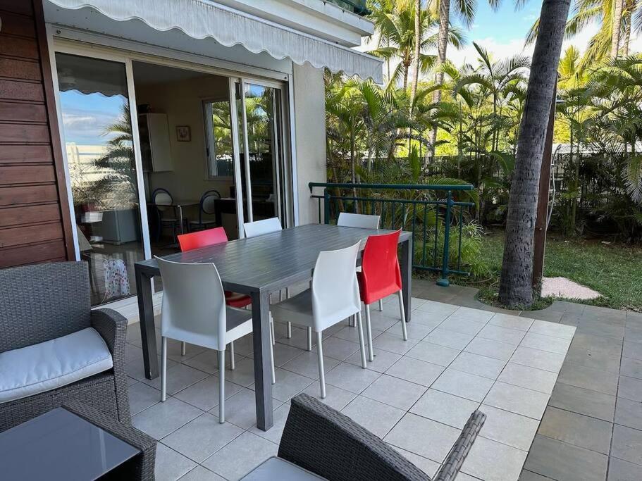 Appartement Margouillat sur la plage et lagon de La Saline