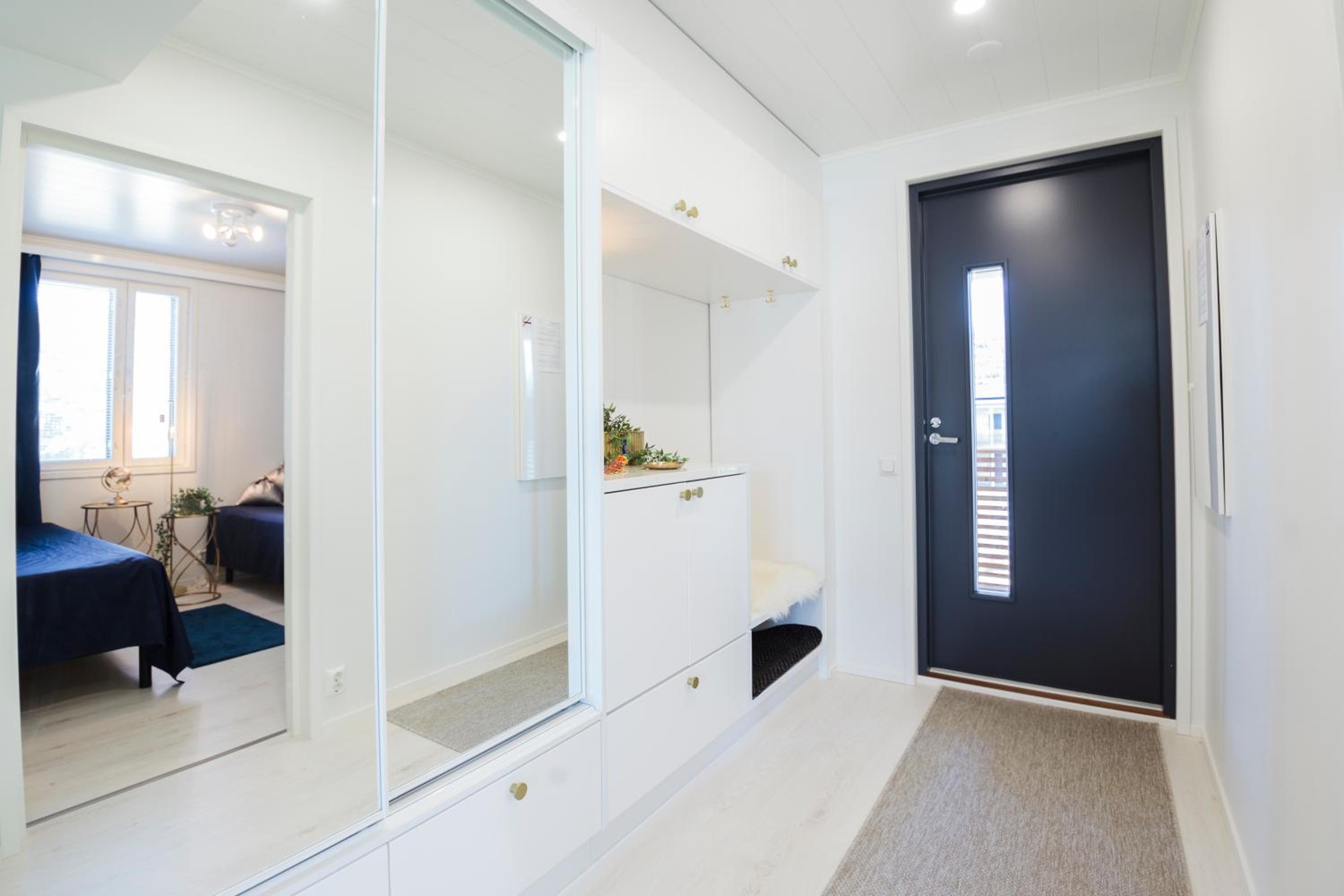 Apartment Tuomenkartano C4 iso huoneisto saunalla Kalajoki