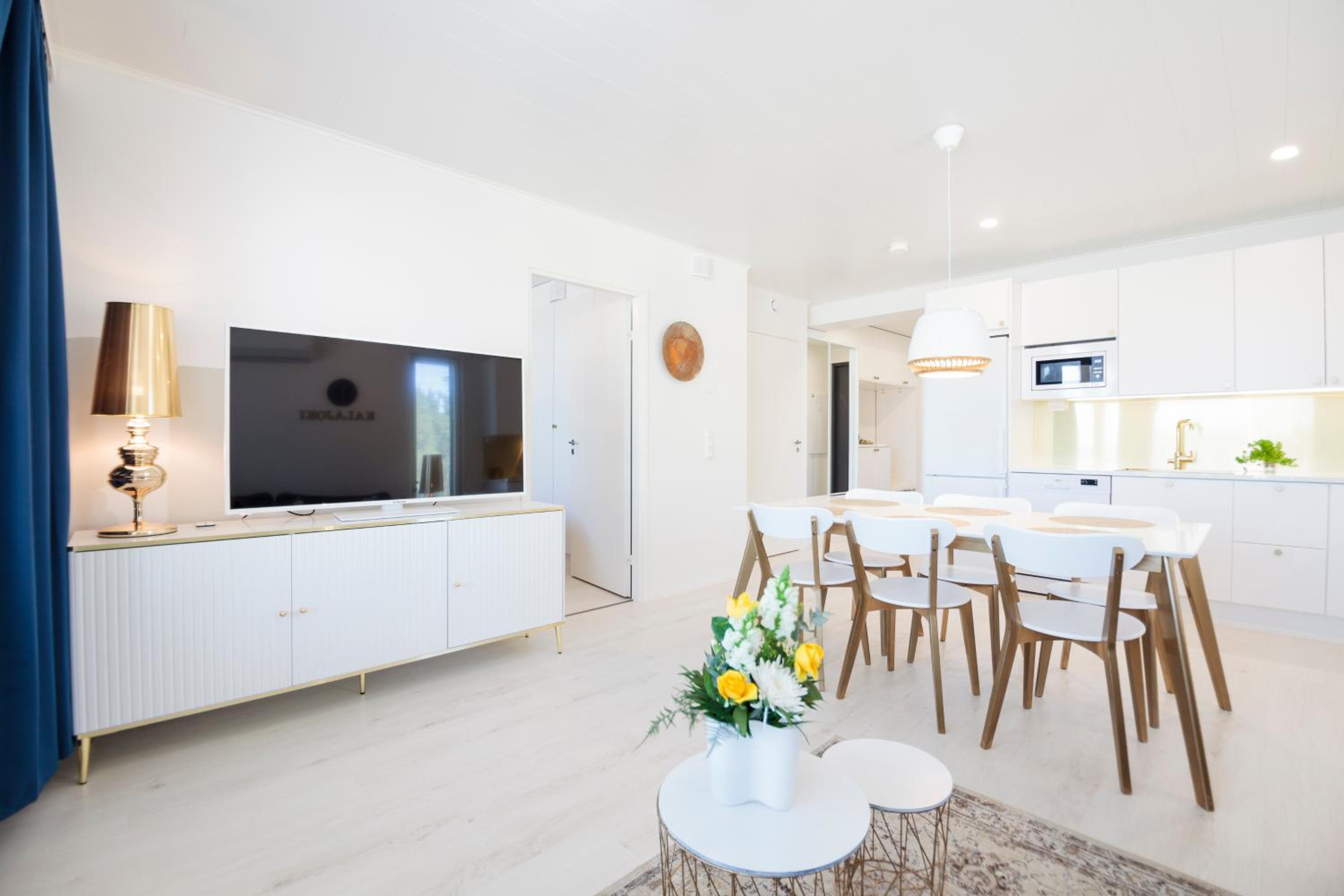 Apartment Tuomenkartano C4 iso huoneisto saunalla Kalajoki