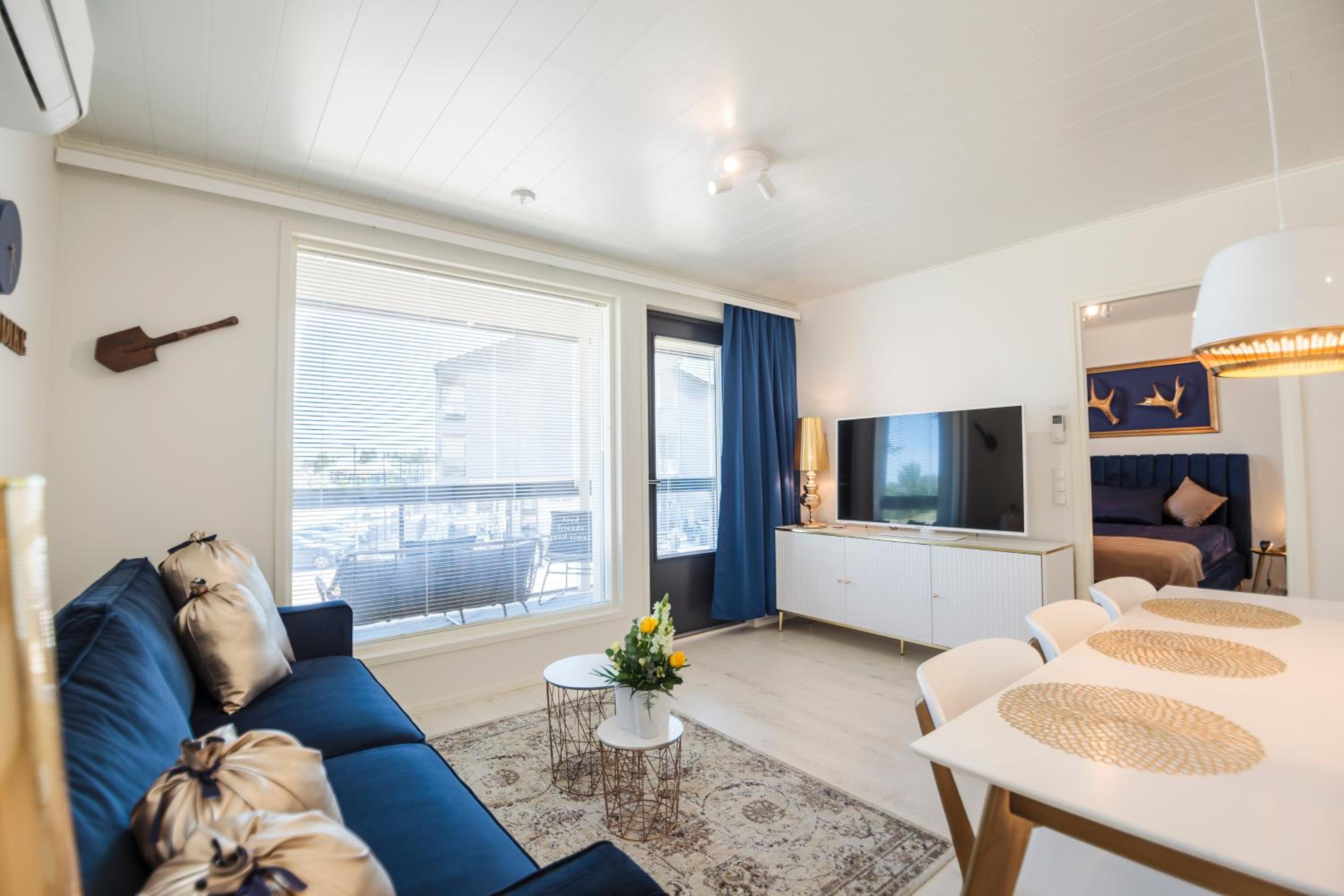 Apartment Tuomenkartano C4 iso huoneisto saunalla Kalajoki