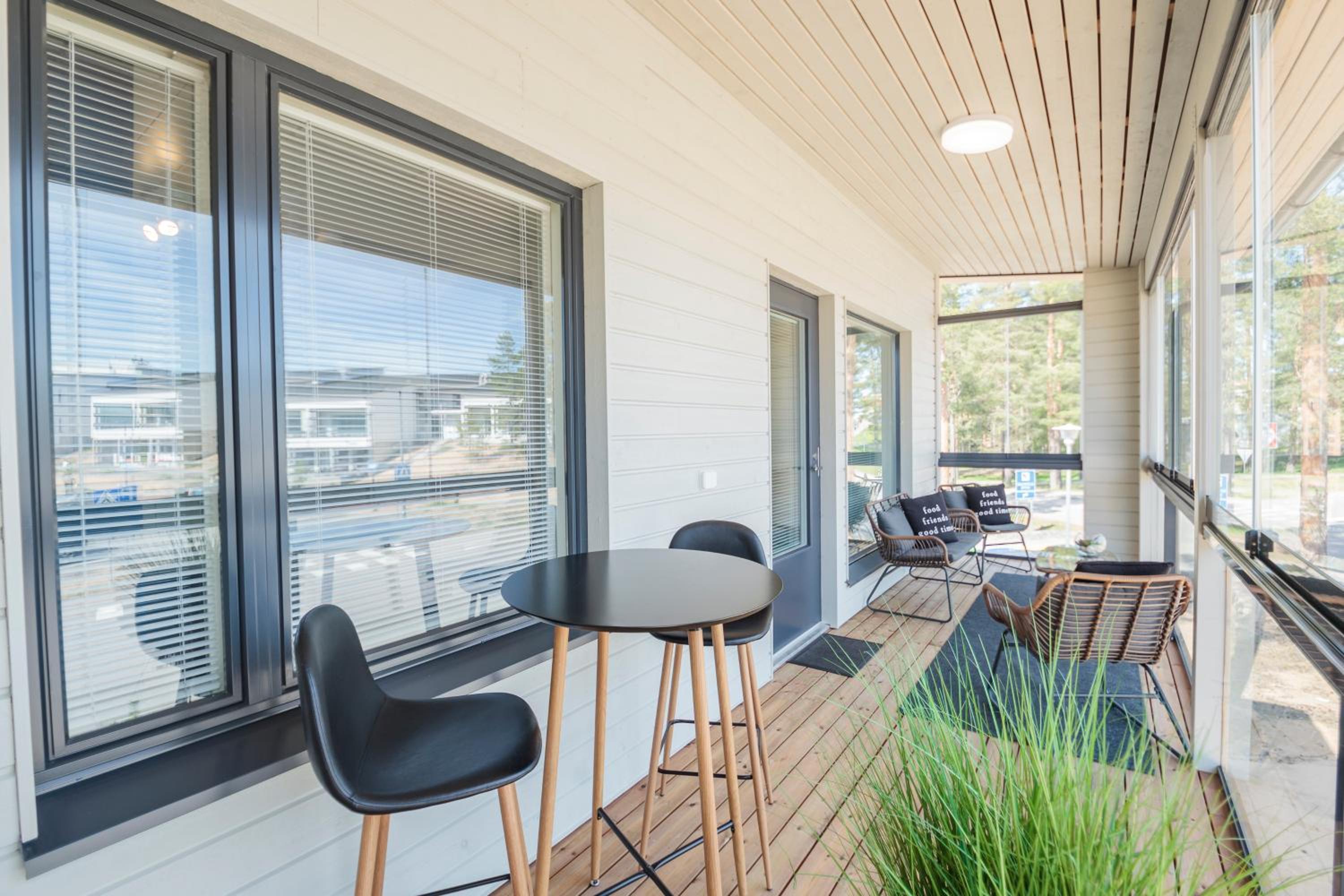 Apartment Tuomenkartano C4 iso huoneisto saunalla Kalajoki