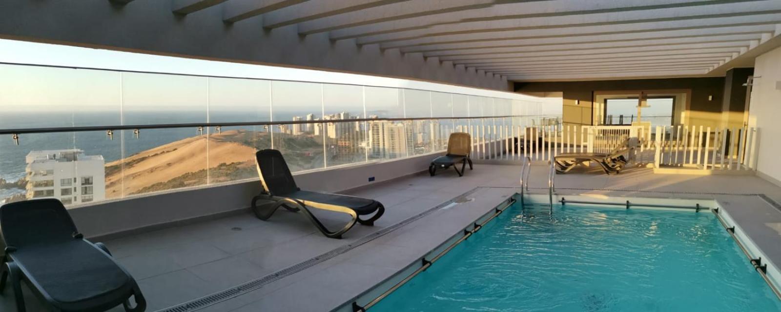 Exquisito Departamento Reñaca en el sector más turístico