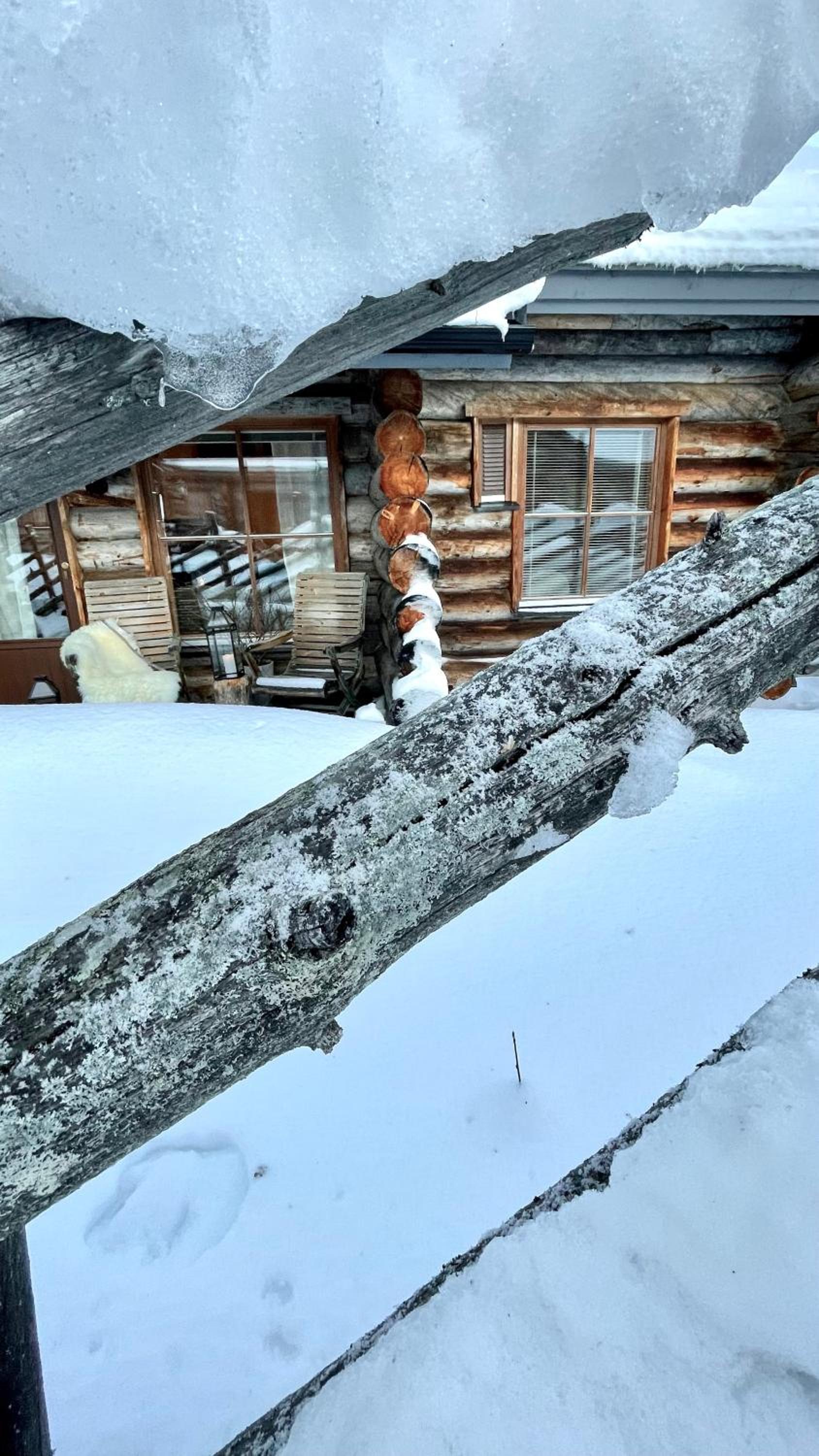 Nilimukka log cabin near Levi center