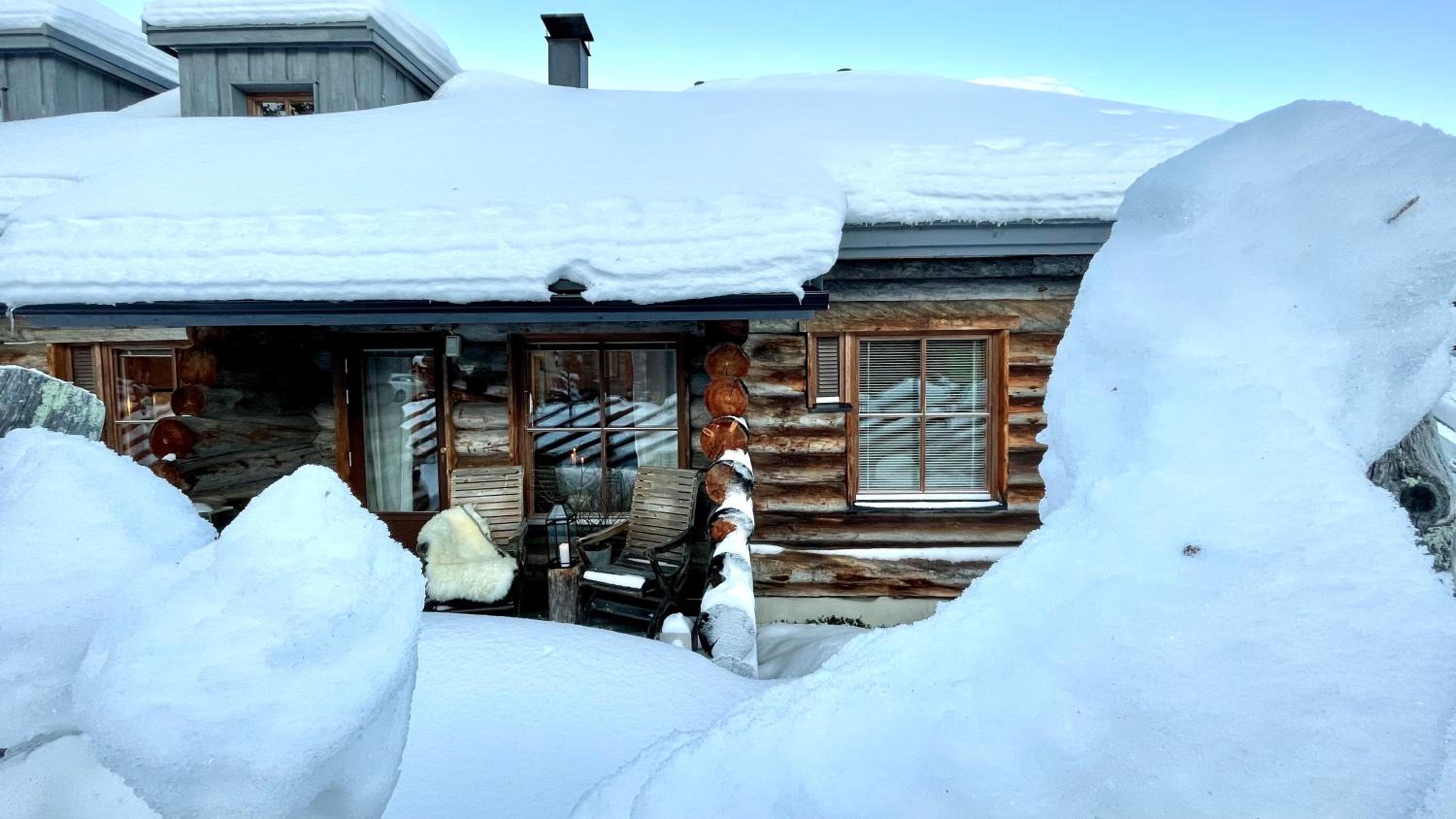 Nilimukka log cabin near Levi center
