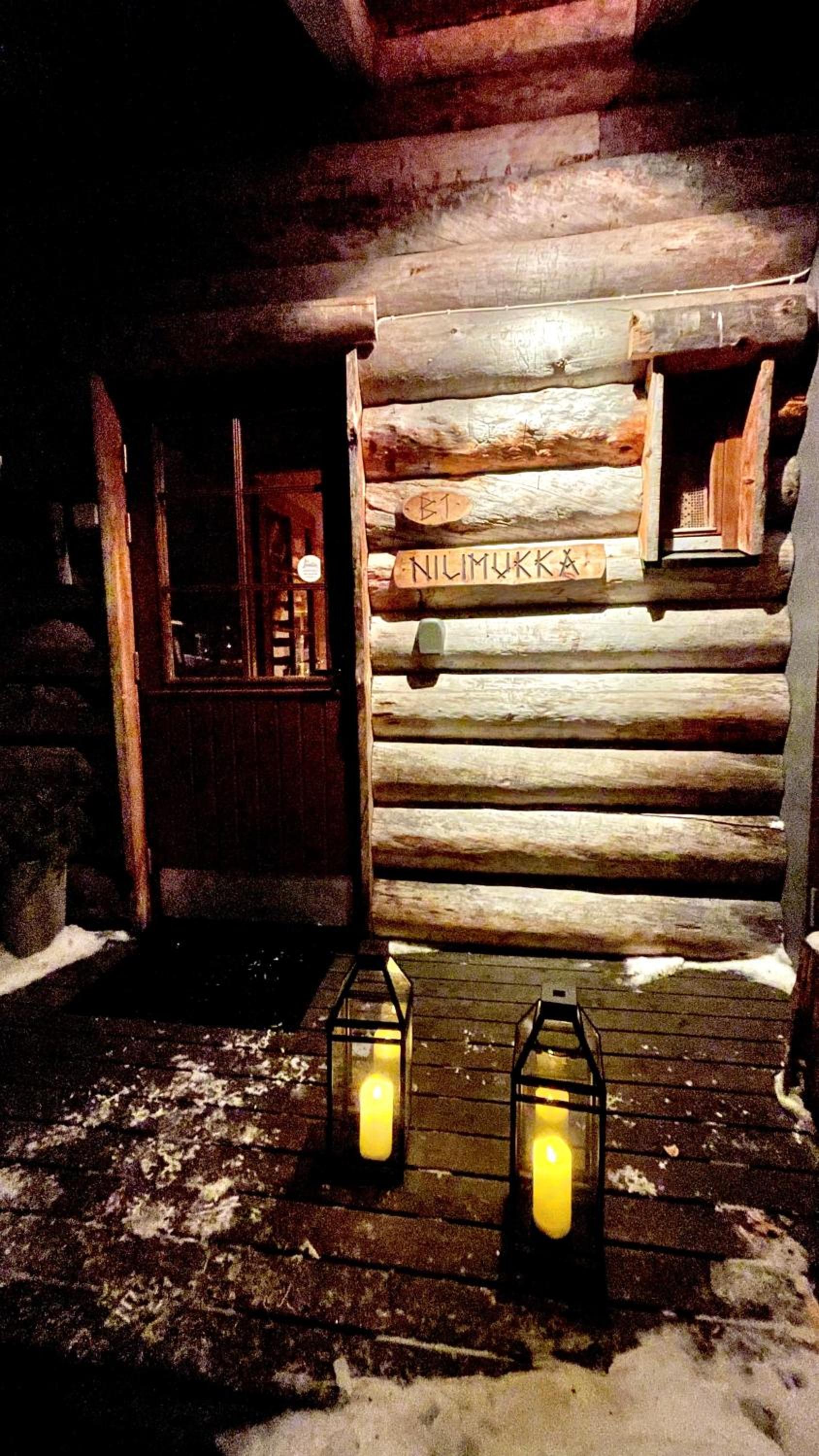 Nilimukka log cabin near Levi center