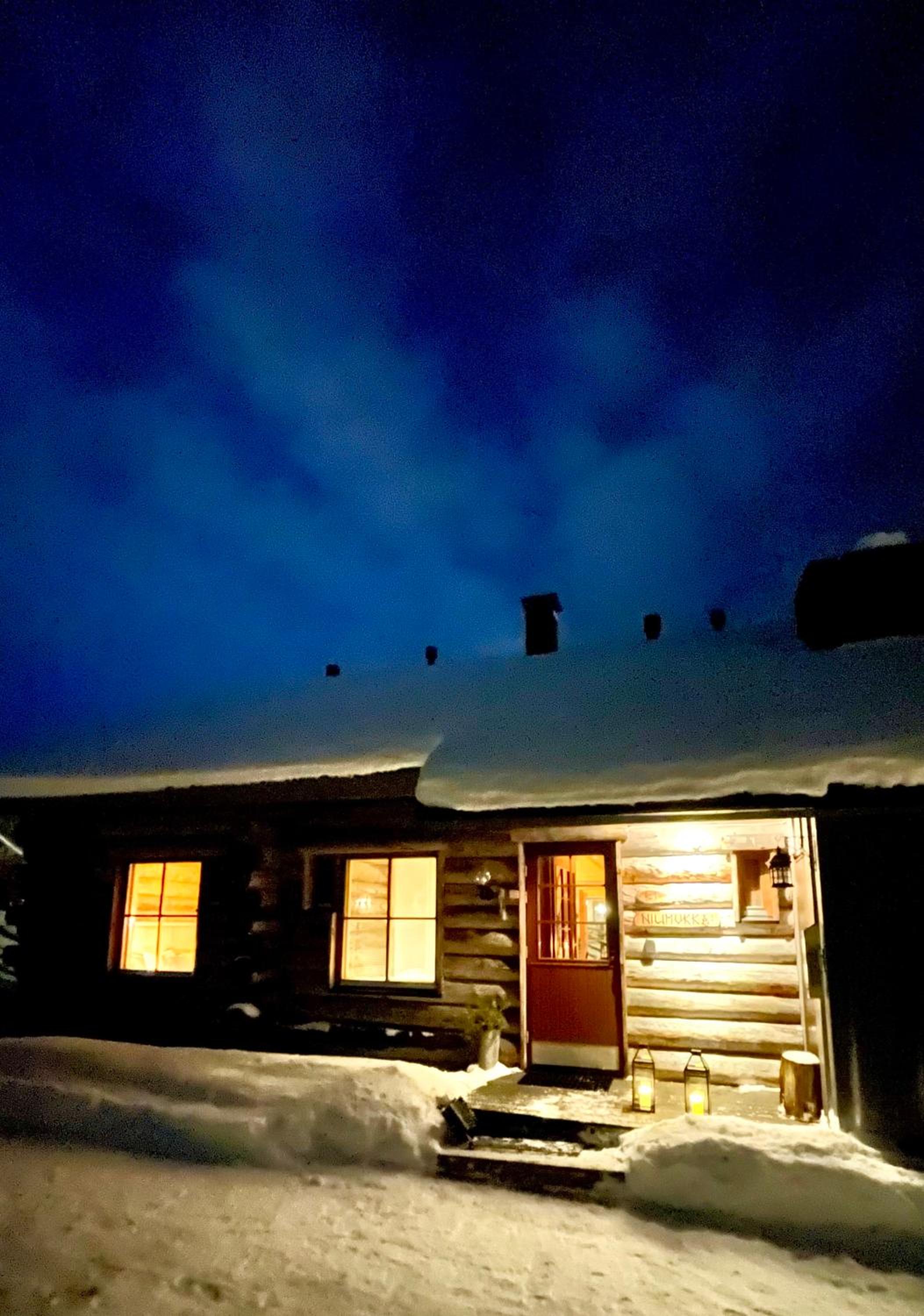 Nilimukka log cabin near Levi center
