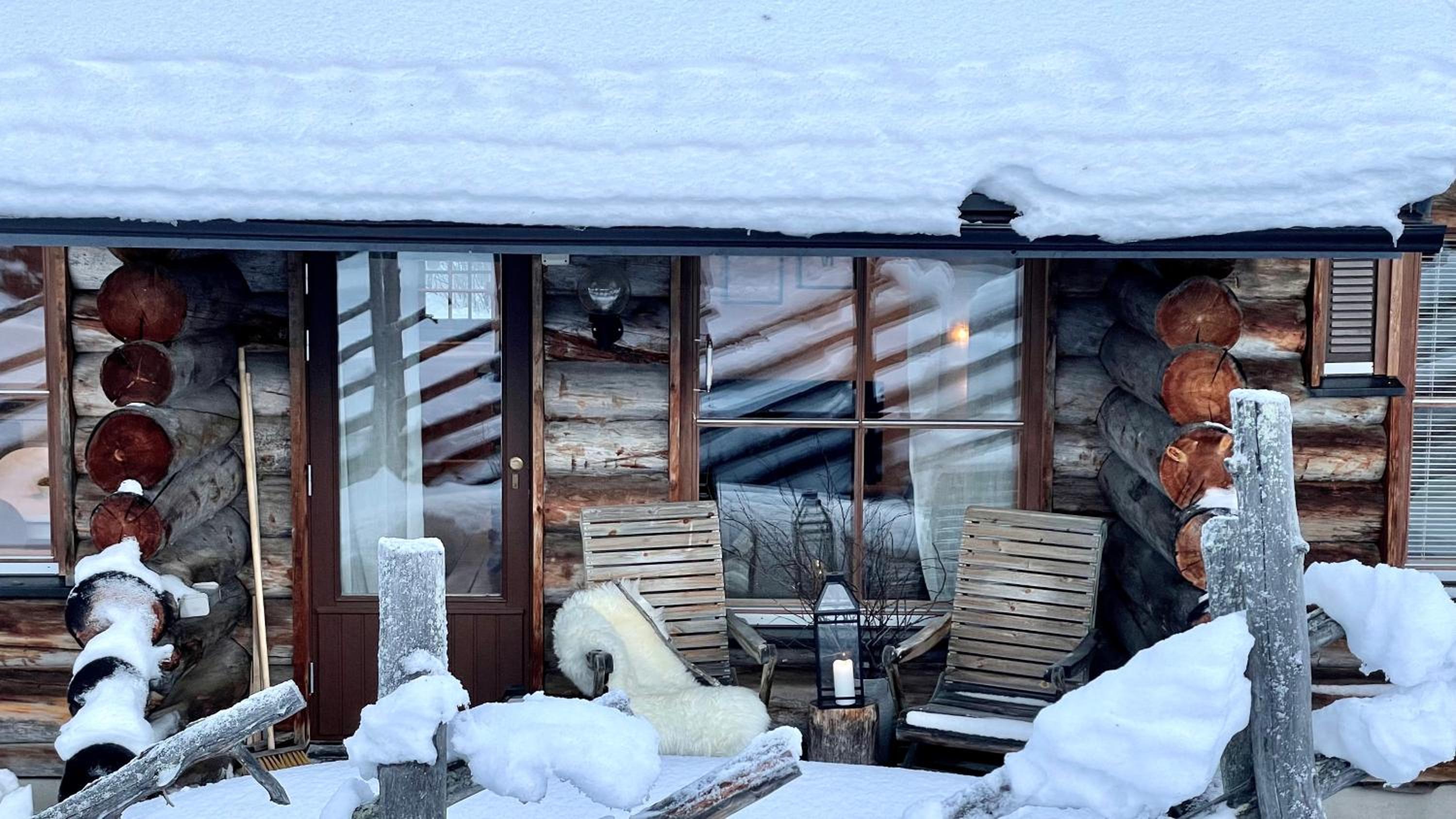 Nilimukka log cabin near Levi center