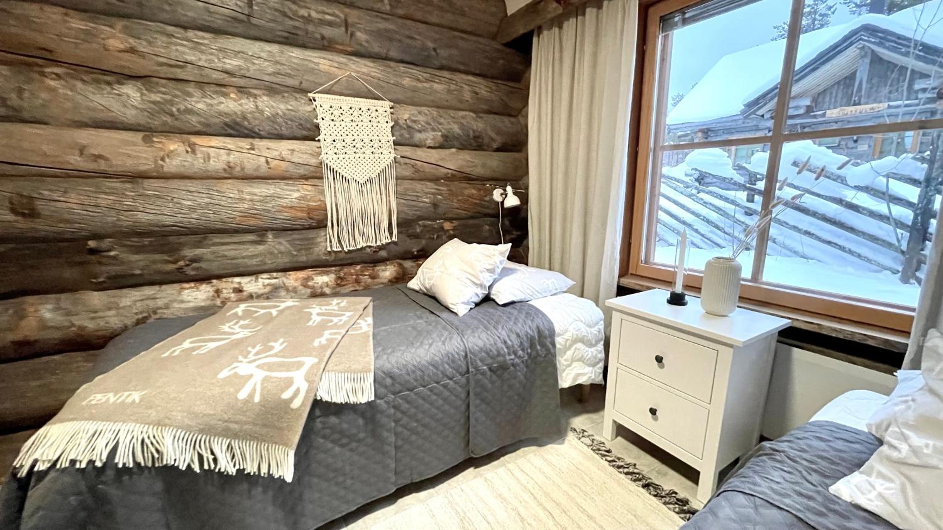 Nilimukka log cabin near Levi center