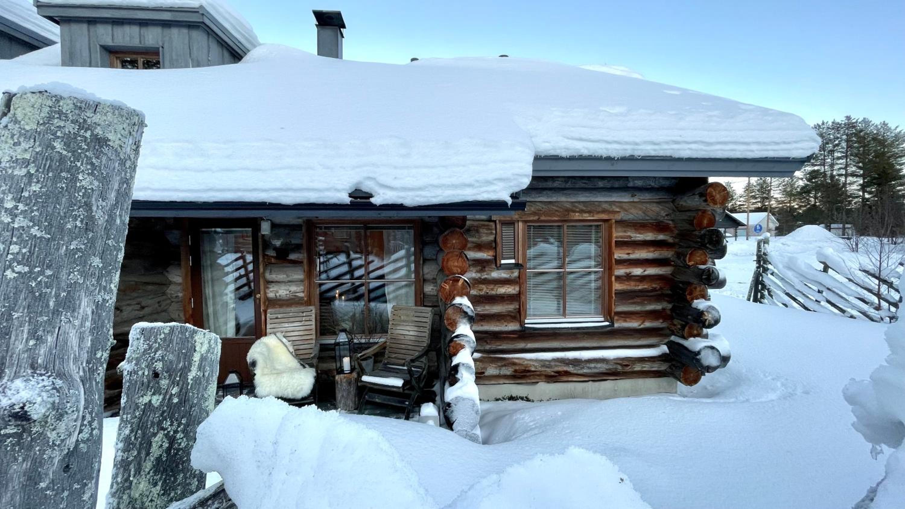 Nilimukka log cabin near Levi center