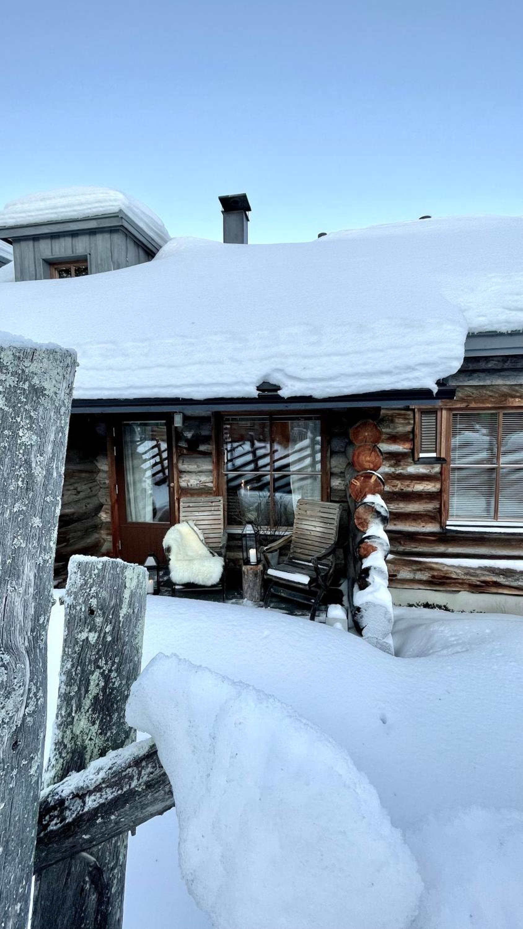 Nilimukka log cabin near Levi center