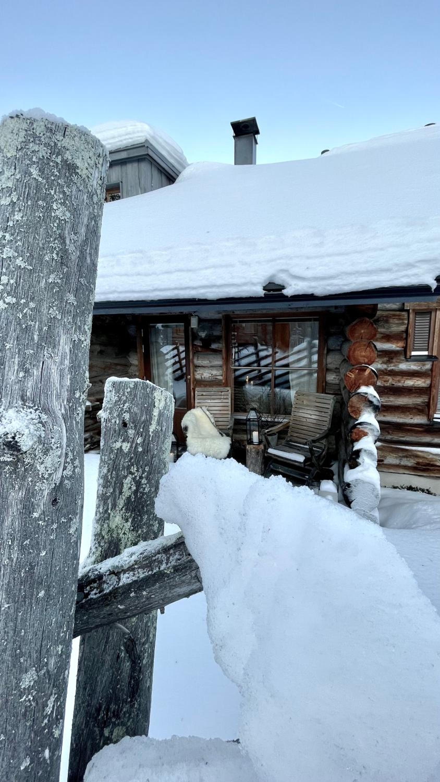 Nilimukka log cabin near Levi center
