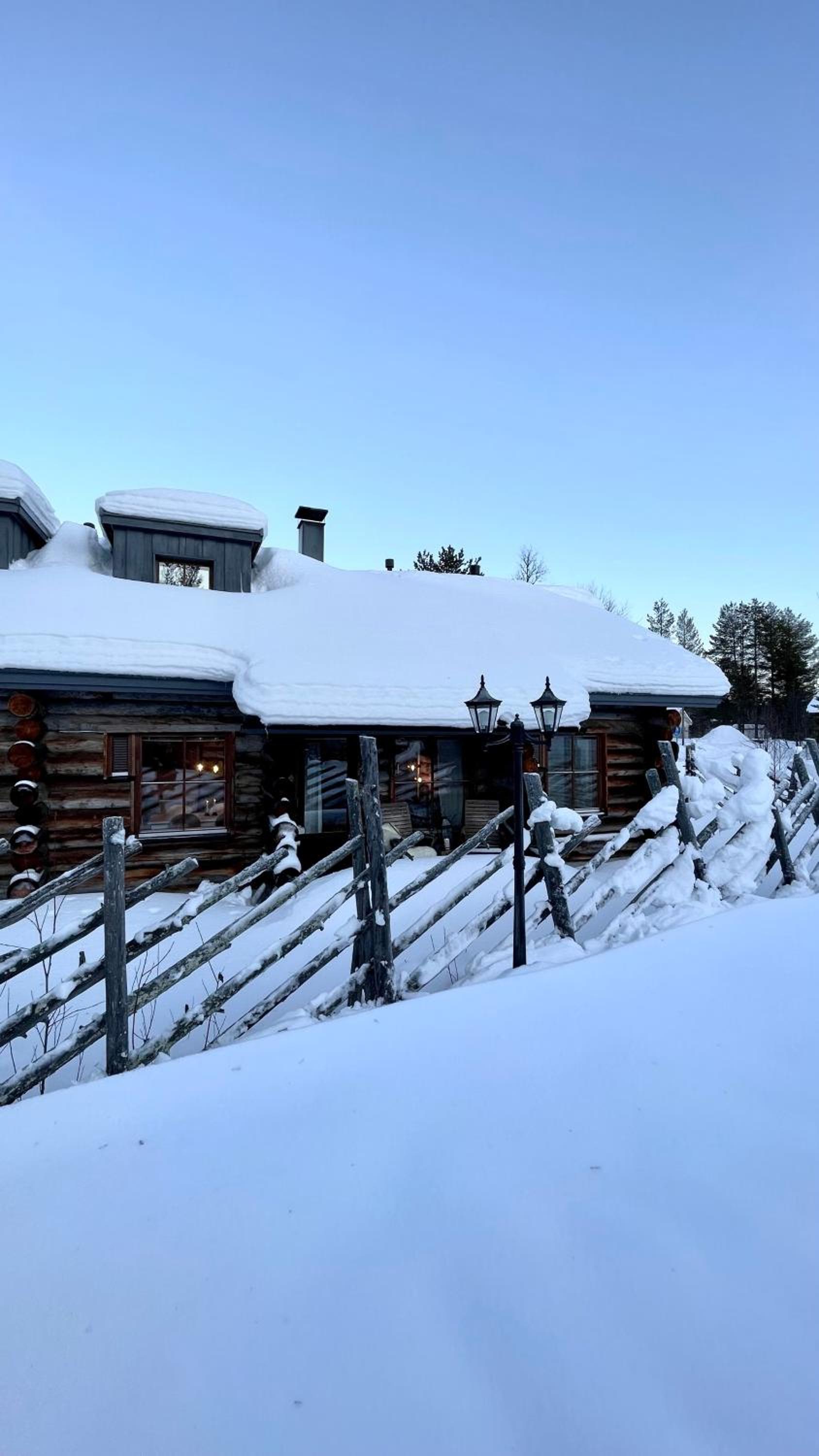Nilimukka log cabin near Levi center
