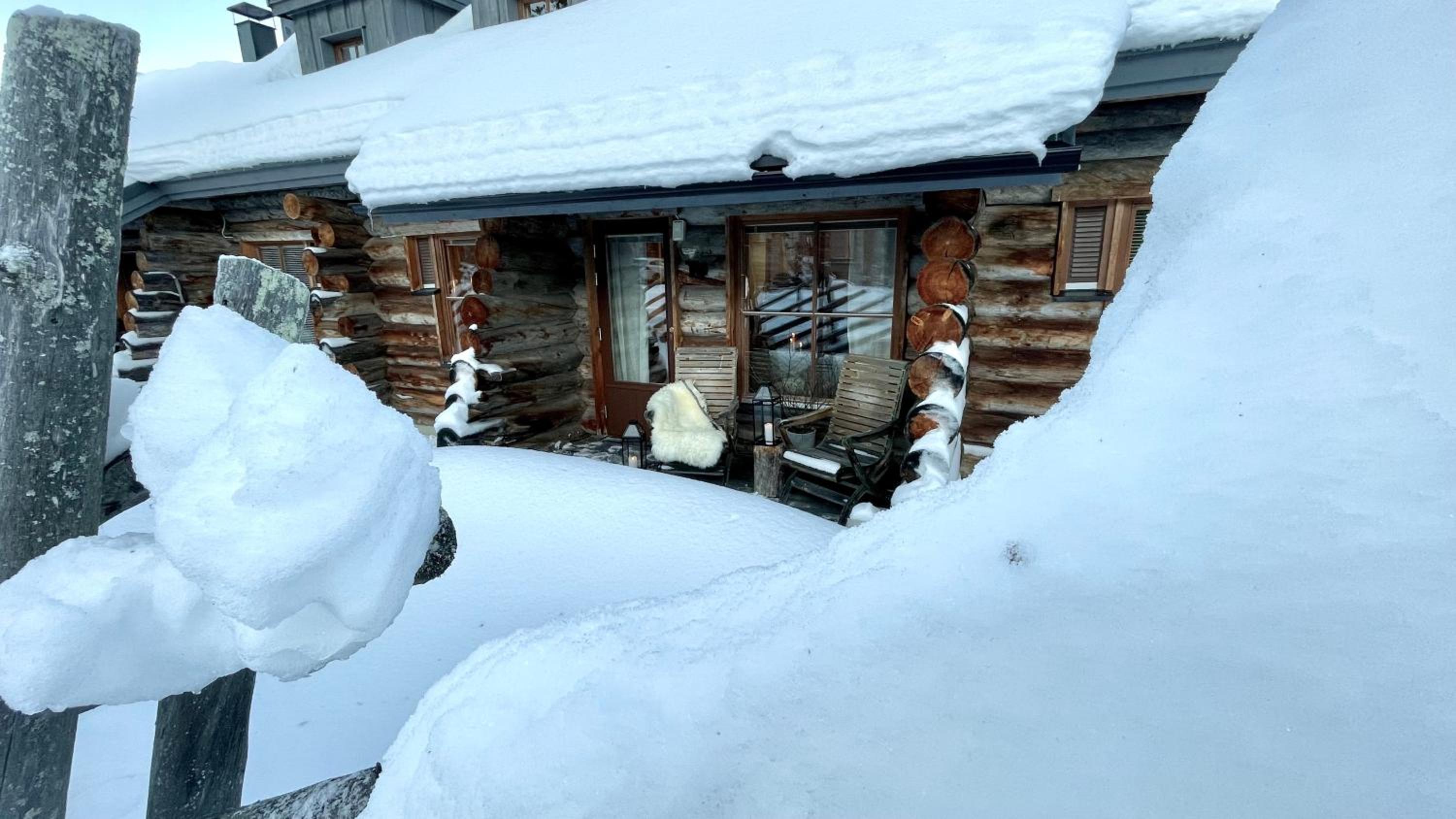Nilimukka log cabin near Levi center