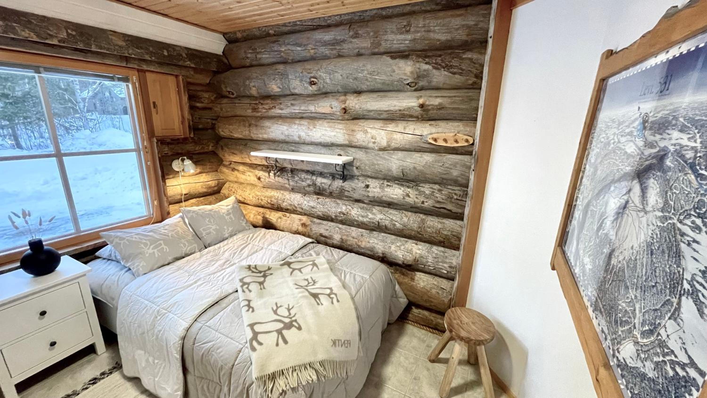 Nilimukka log cabin near Levi center