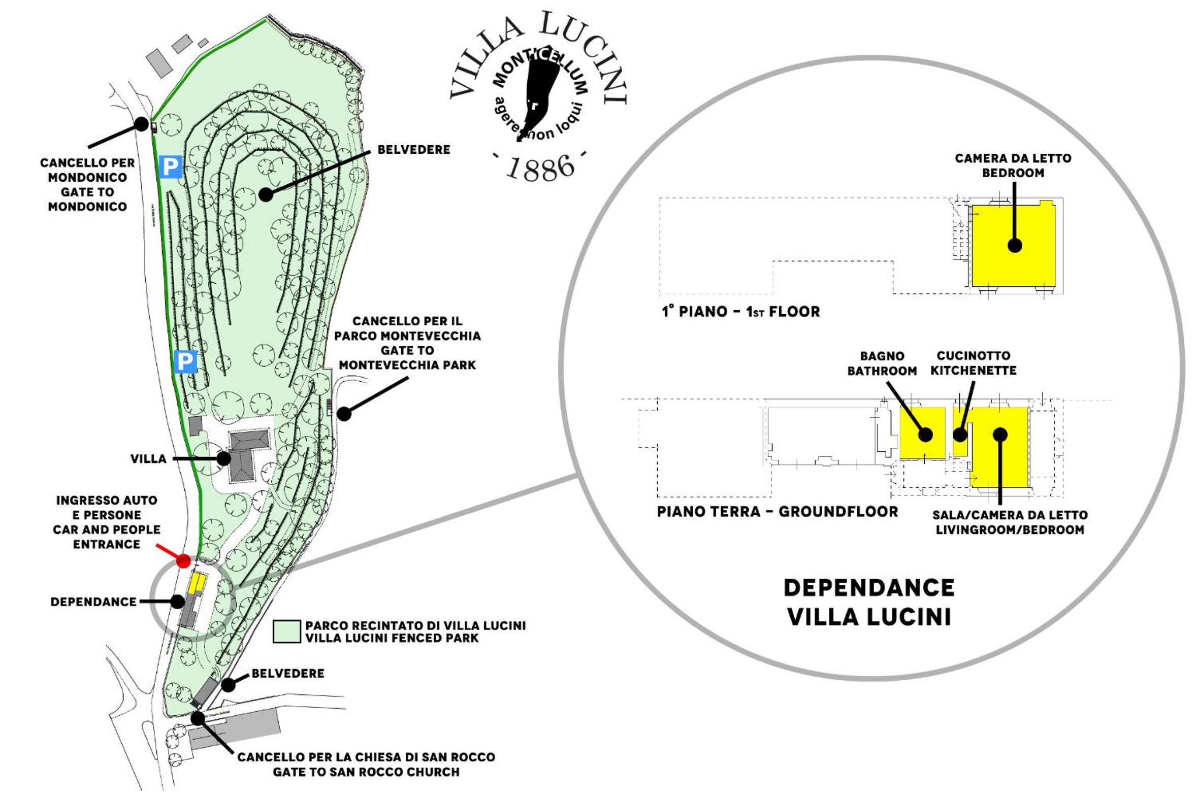 Villa Lucini 1886 "La Dolcevita" Cottage 2, close to Lake Como and Milan view 2