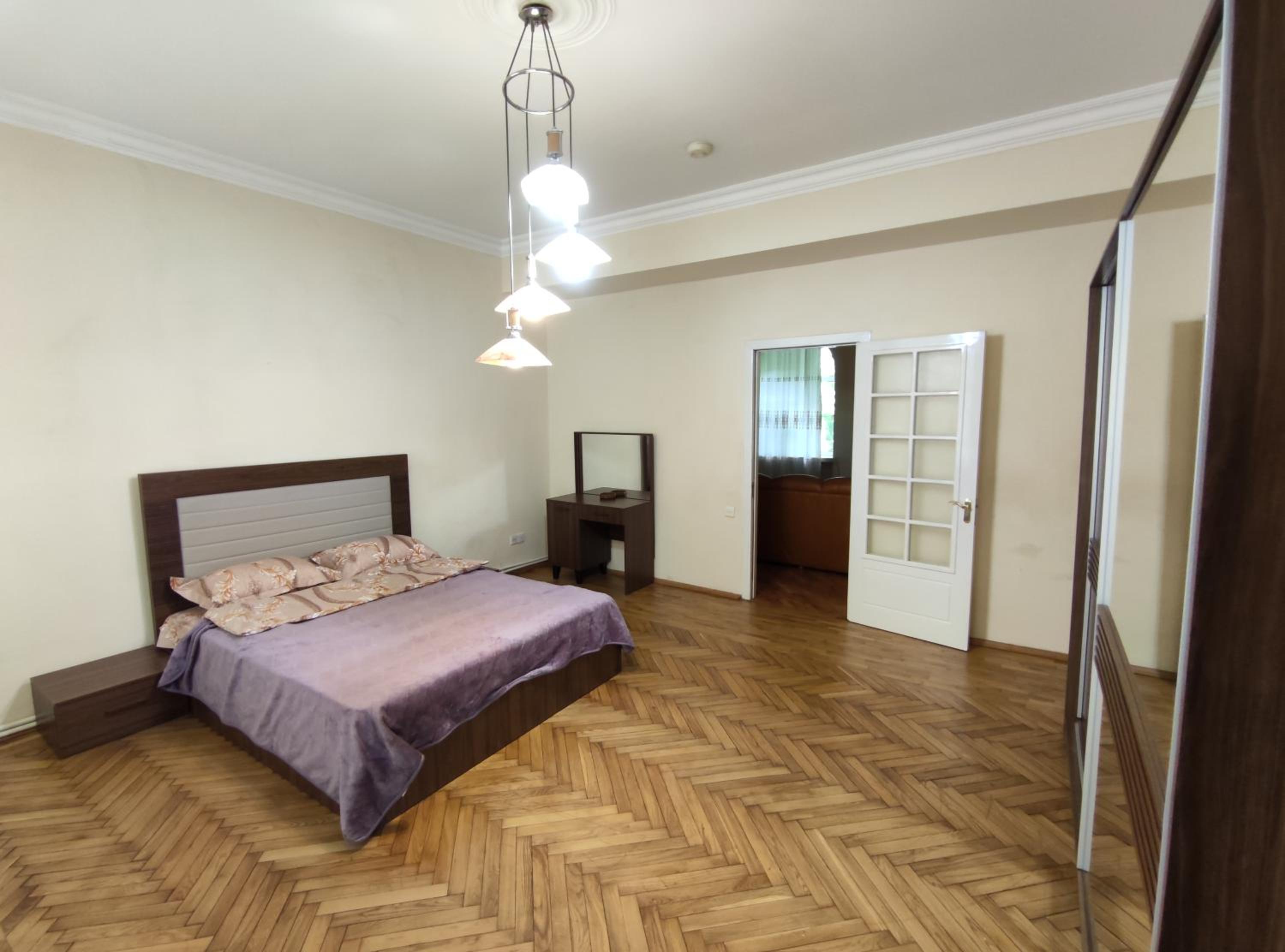 4 rooms cosy apartment in architectural monument of history and culture building of local significance of Azerbaijan.