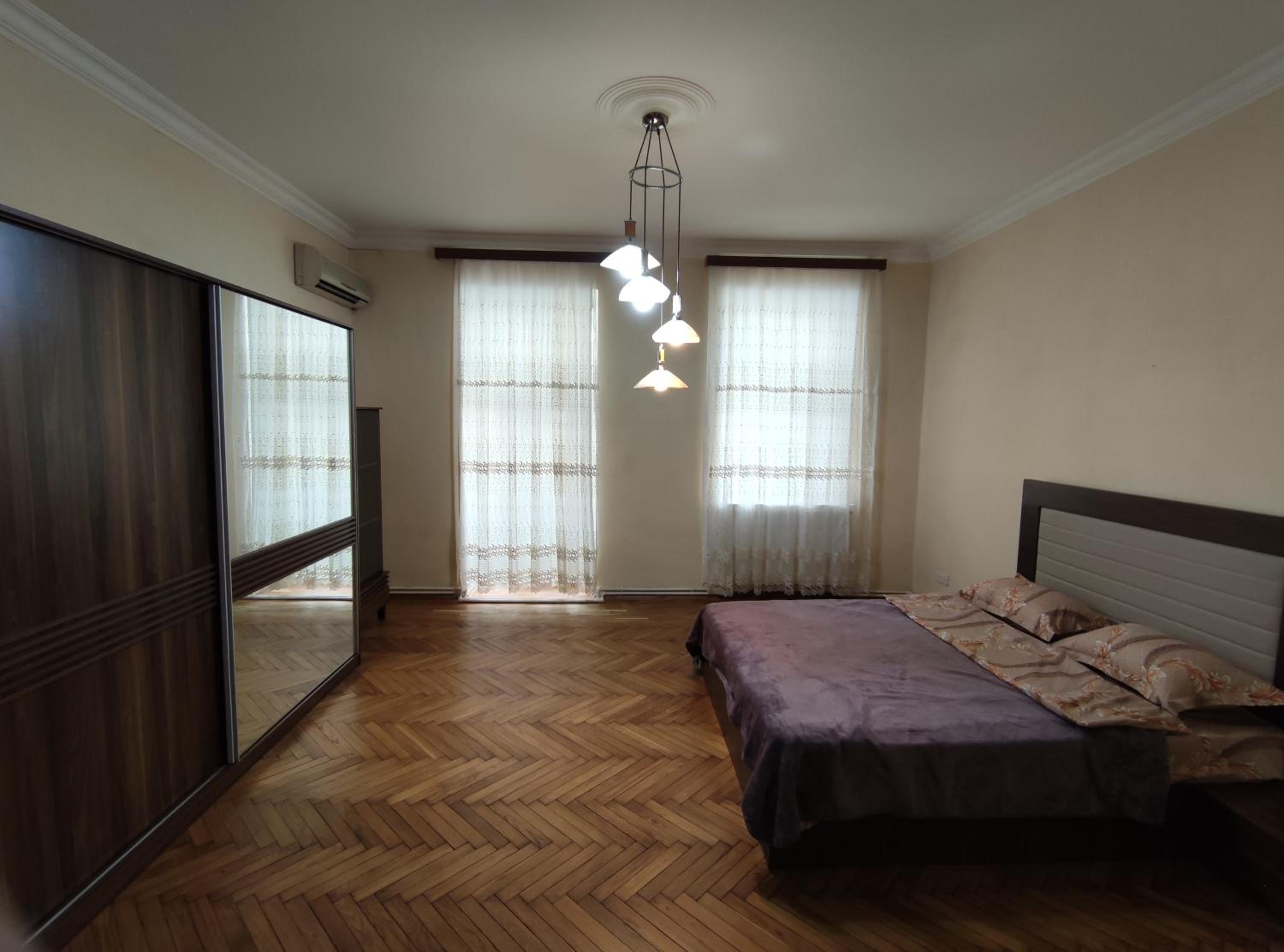 4 rooms cosy apartment in architectural monument of history and culture building of local significance of Azerbaijan.