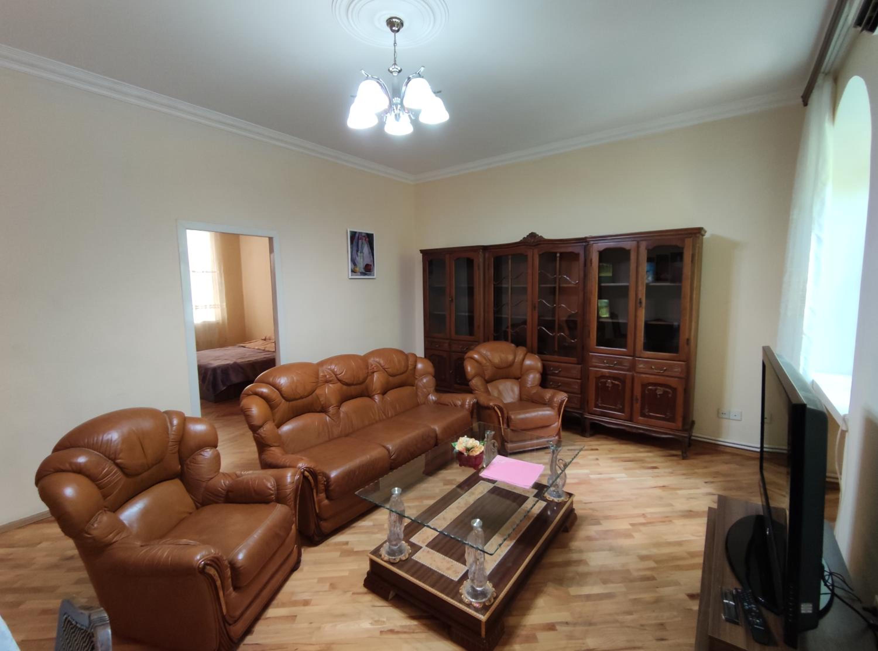 4 rooms cosy apartment in architectural monument of history and culture building of local significance of Azerbaijan.