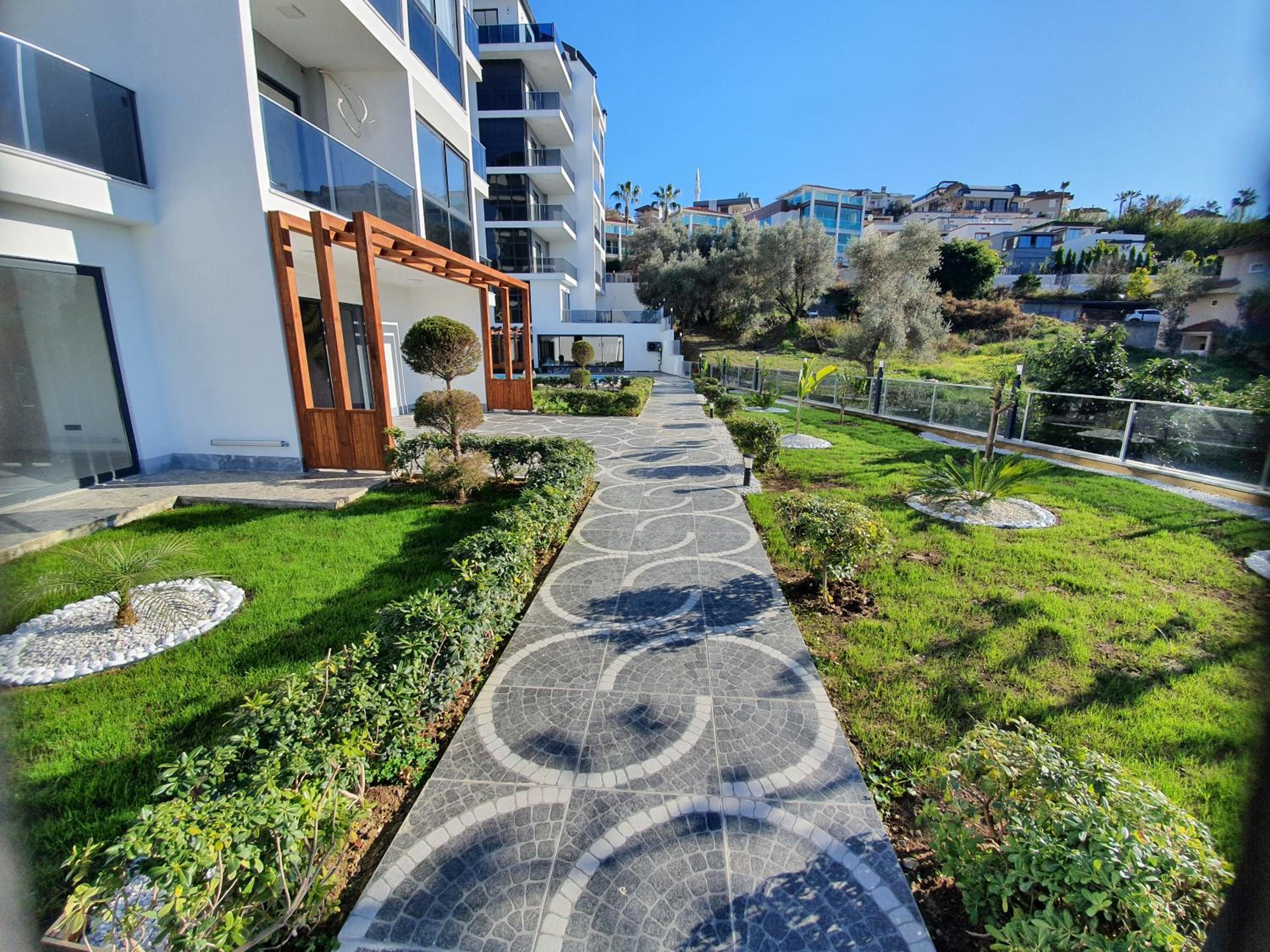 A dreamy luxury one-bedroom apartment with special views of the forest, sea and sunset
