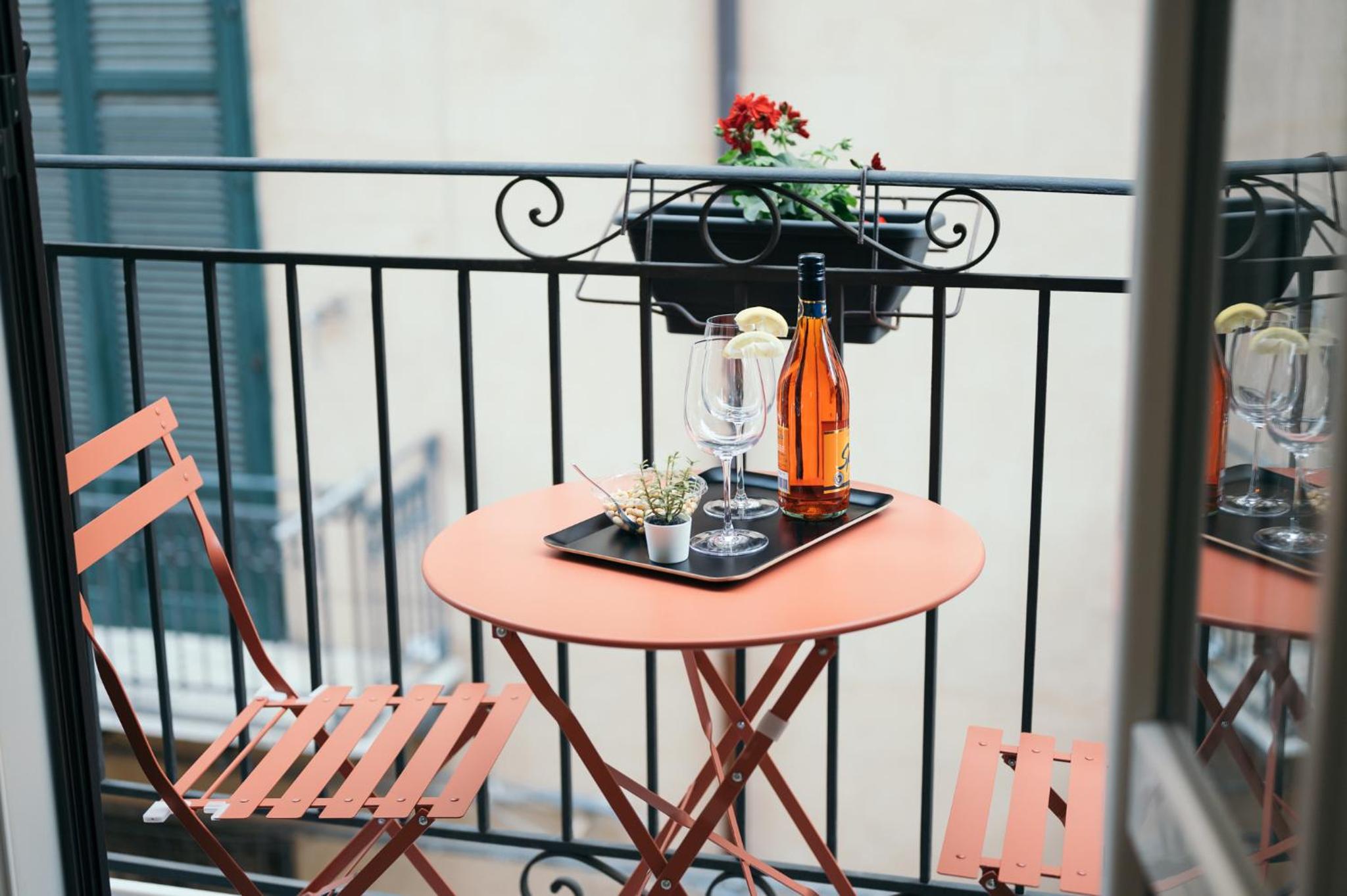 La Casa di Ale en Palermo — balance & terrace