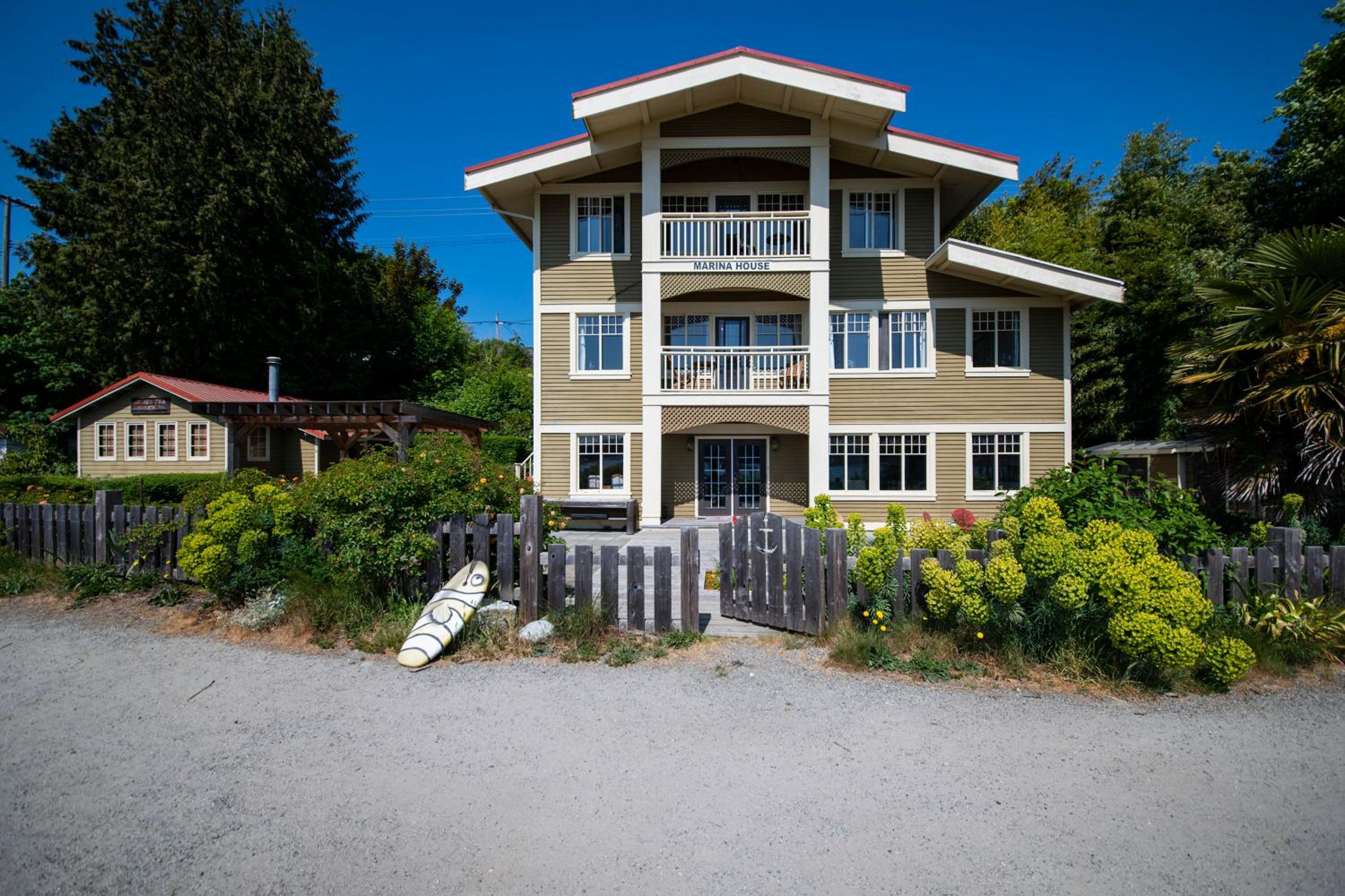 Iconic 3-Story Waterfront 'Marina House' w/ View