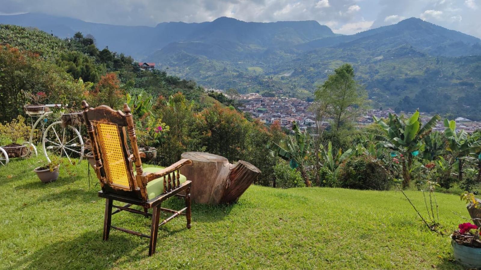 Finca La Antigua. finca tradicional Cafetera