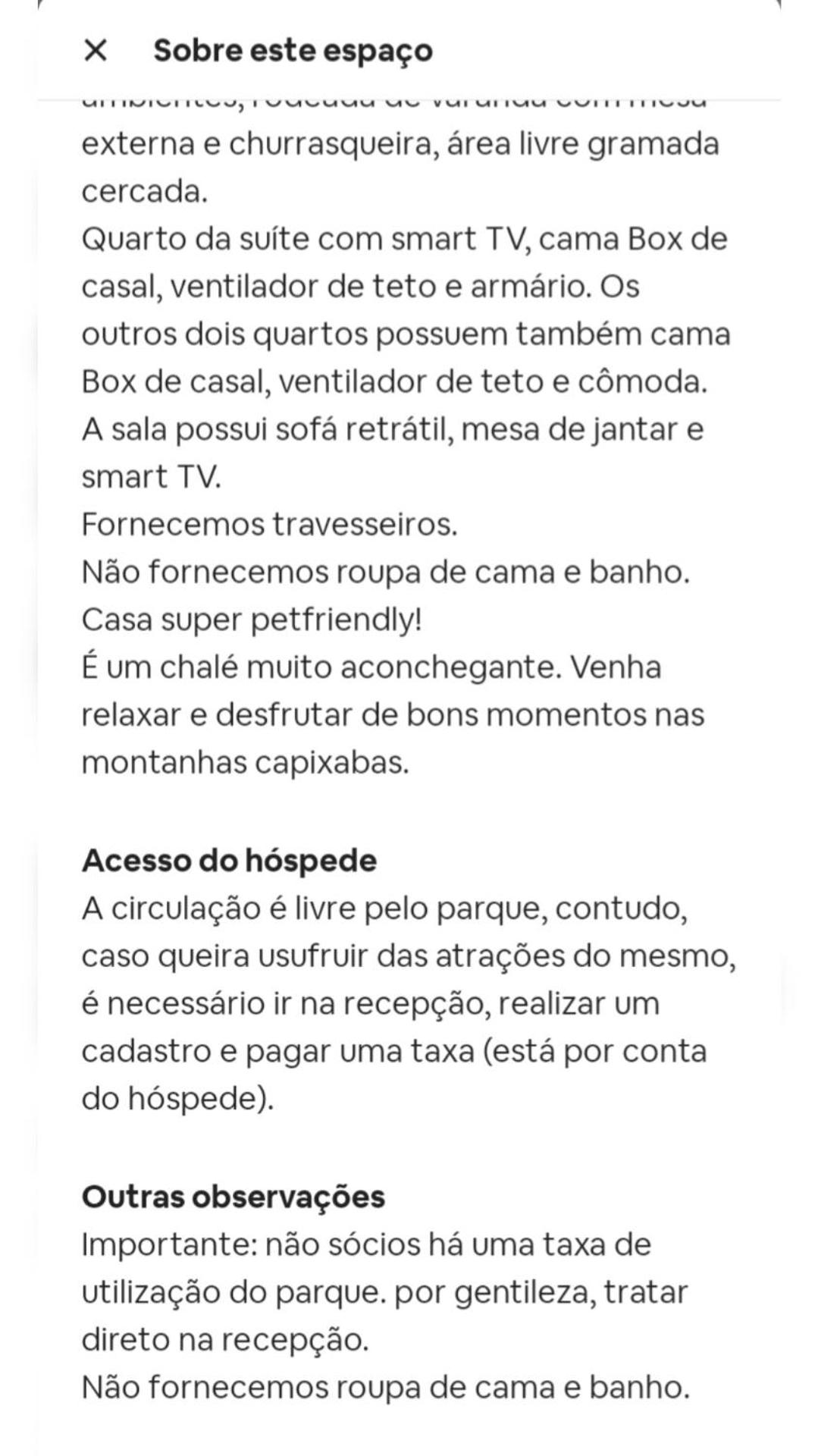 Chalé Vale Do Luar