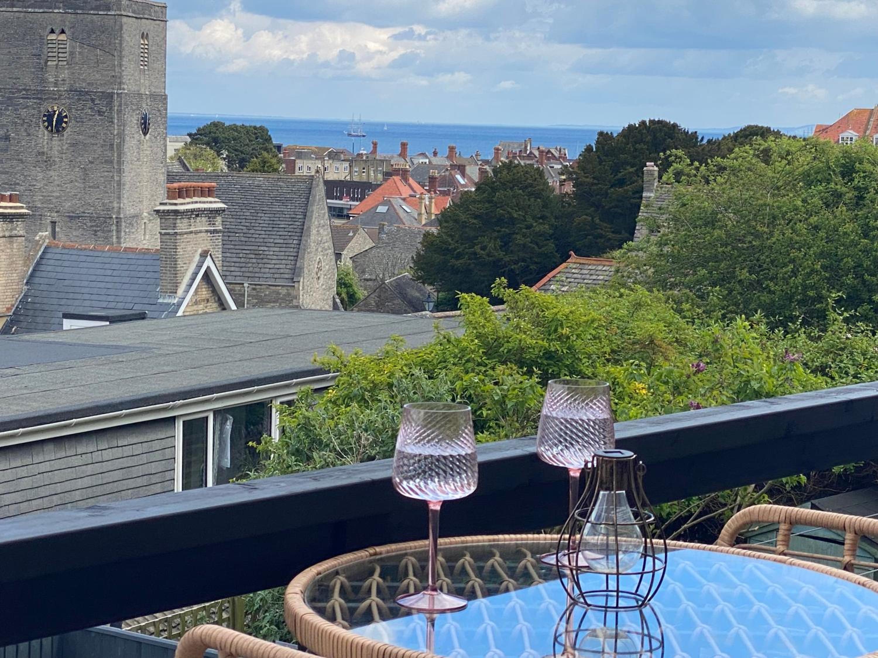 Clements House Swanage view 4