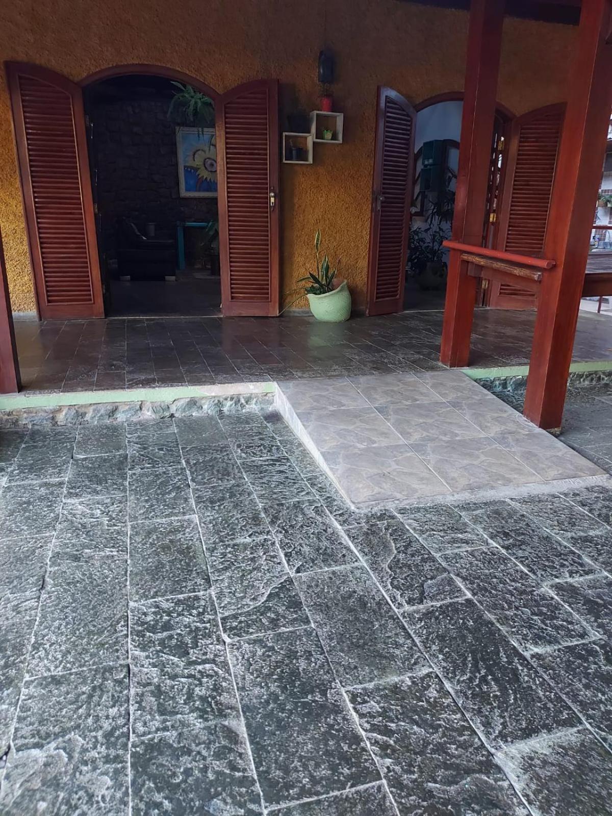 outdoor BBQ area