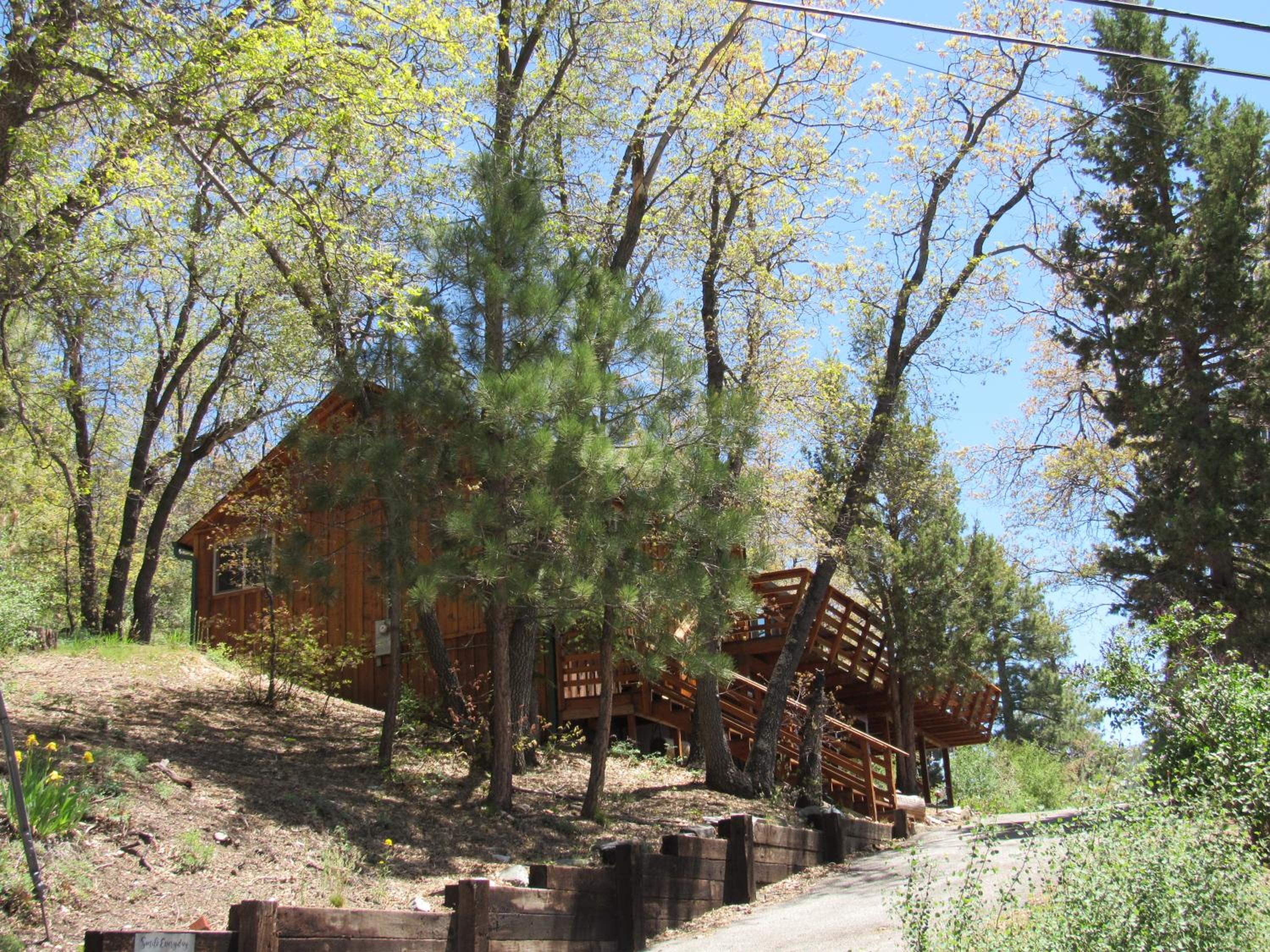 Hillside Hideaway -View of Ski Slope from Charming Deck view 5