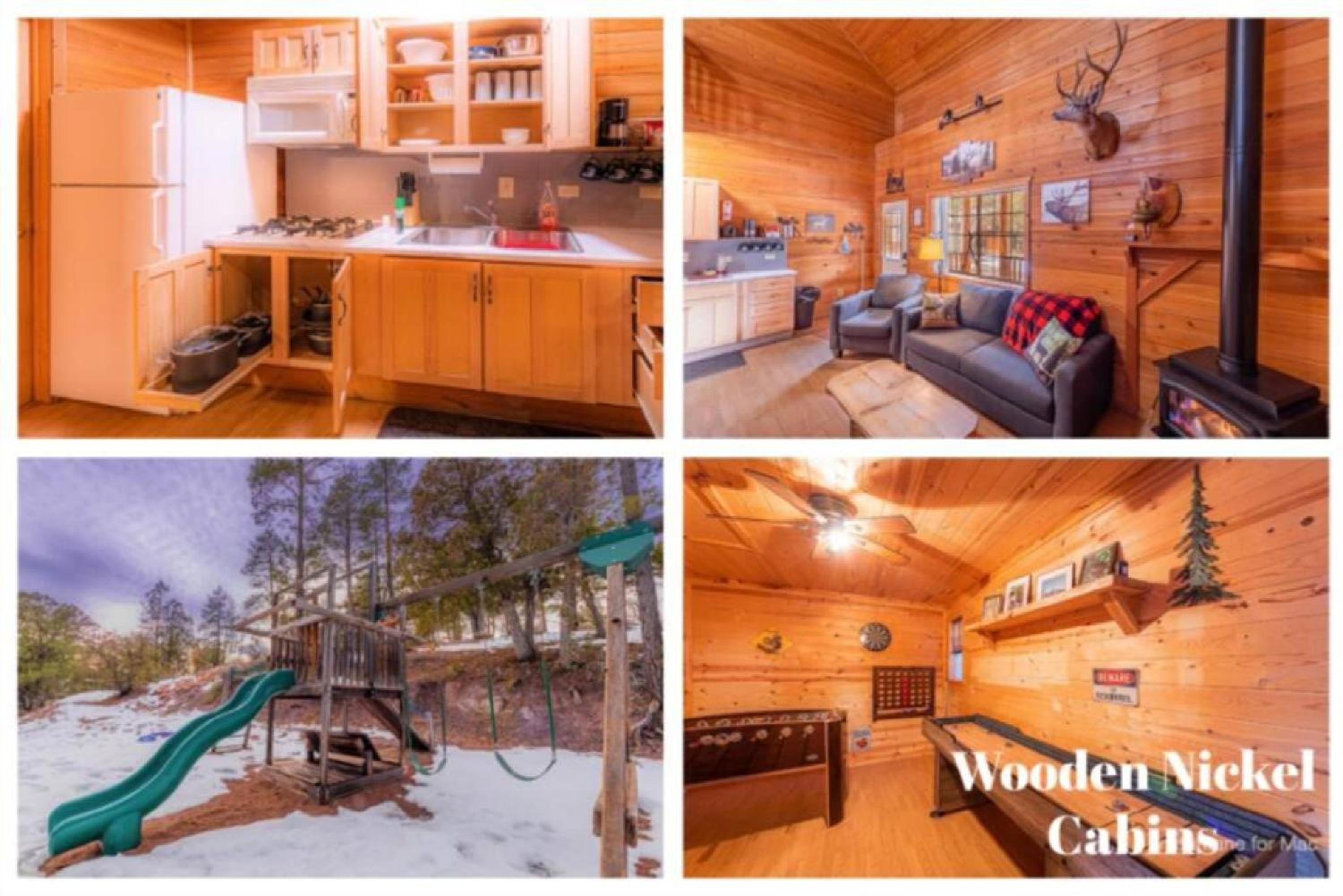 Payson Vacations - Cabin2 Elk Hallow - Pet Friendly - Sleeps 6 - Playground  Game Room - Property Image 4