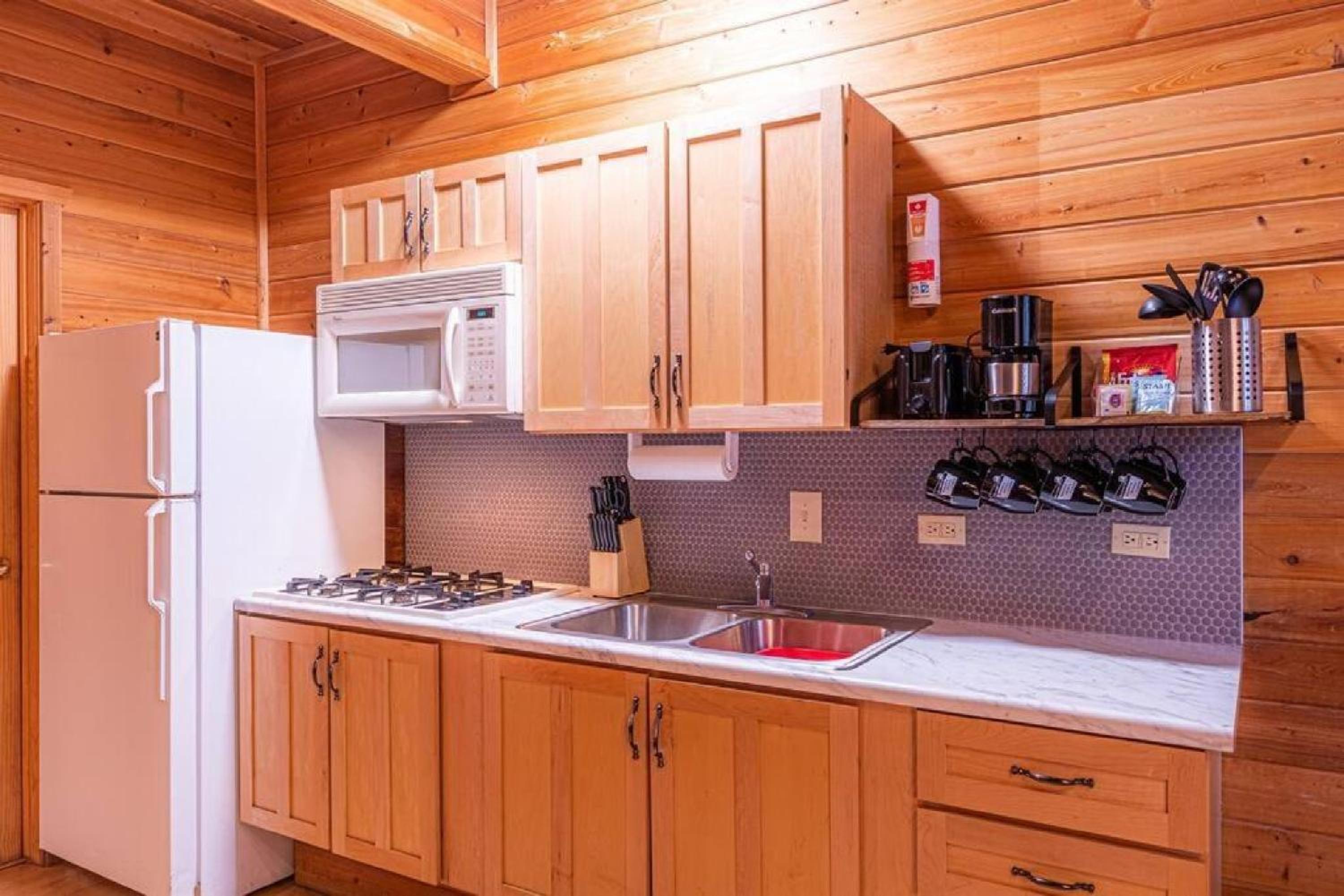Cabin #3 Rainbow Trout - Pet Friendly- Sleeps 6 - Playground & Game Room view 5