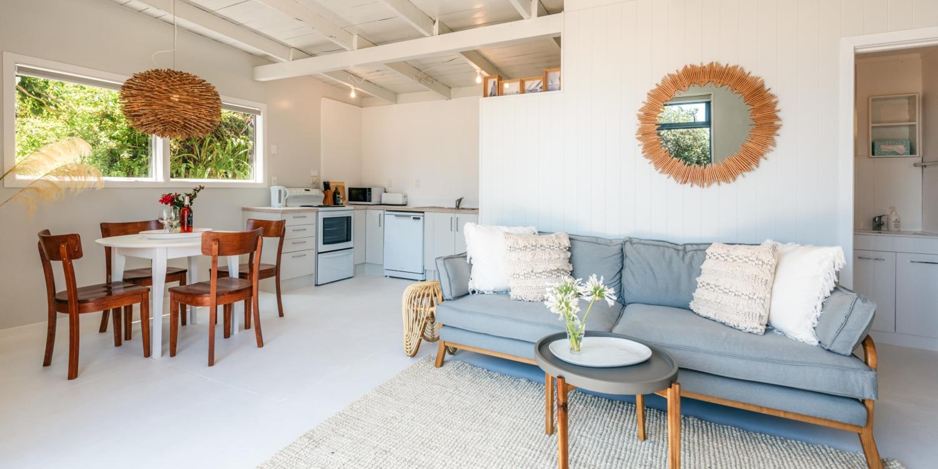 Onetangi Waterfront Bach - Coast & Country view 5