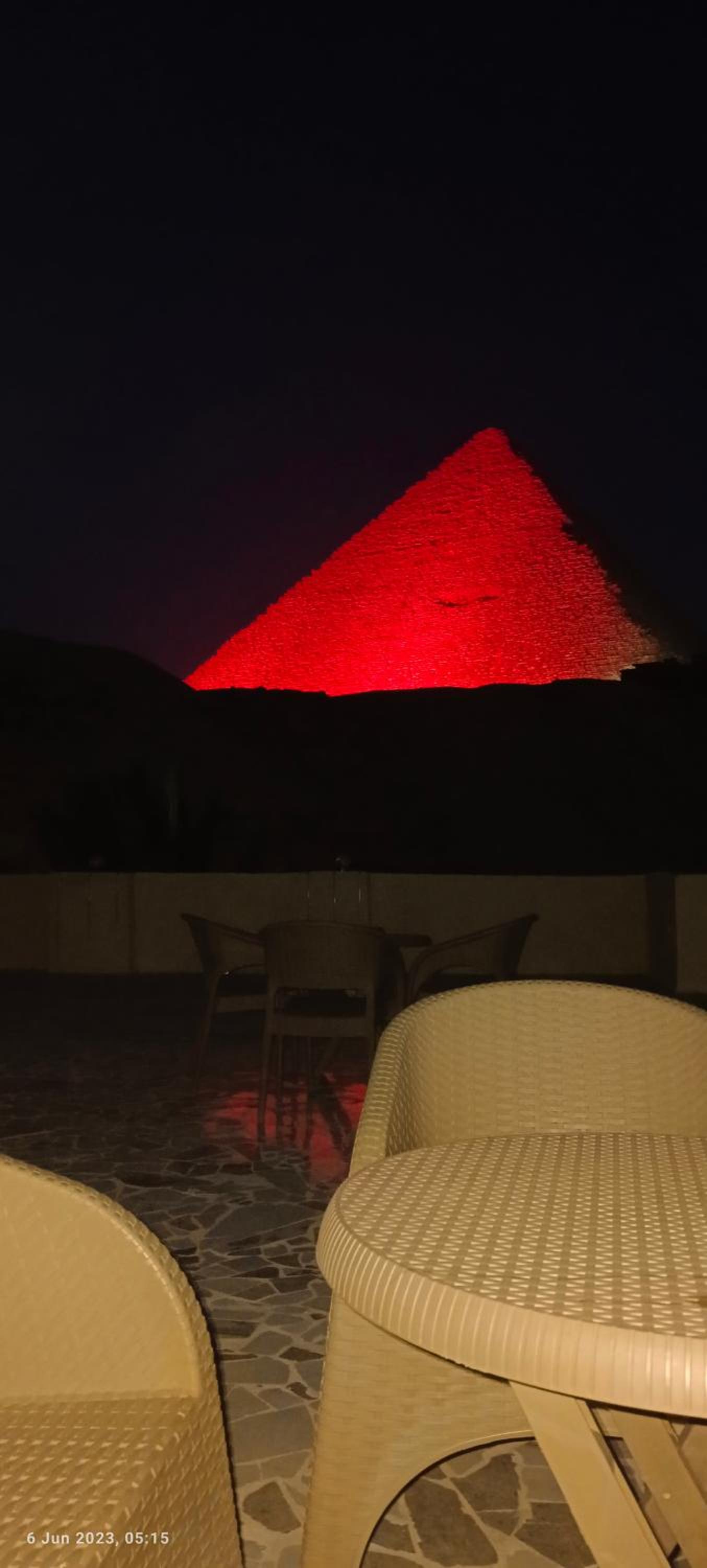 Crystal pyramid inn