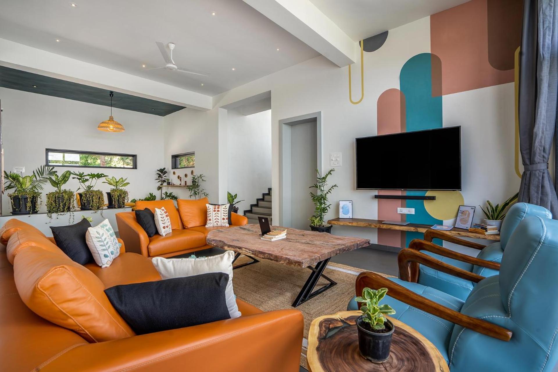 Casa Boho by StayVista - Contemporary design, Farm-view, Swimming pool & Indoor games for a chic retreat view 4