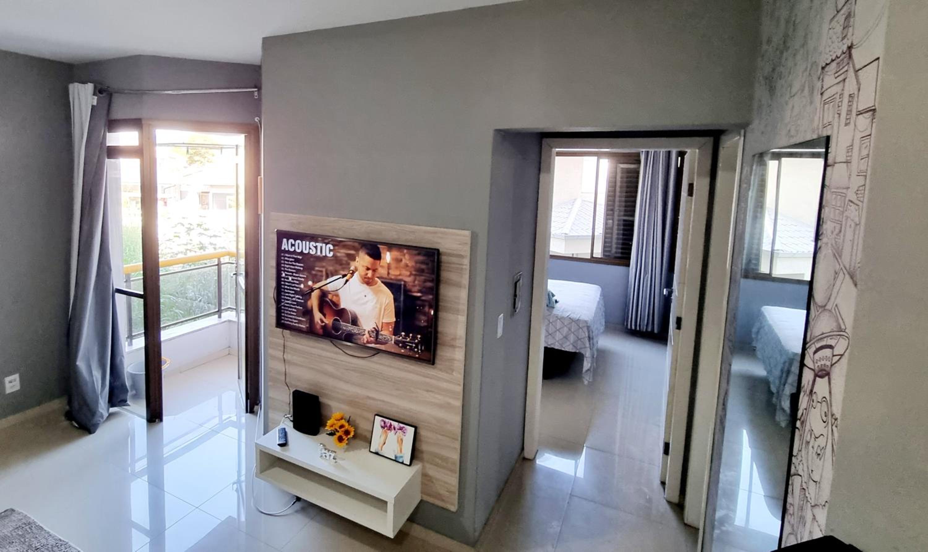 Apartamento Guarapuvu com piscina