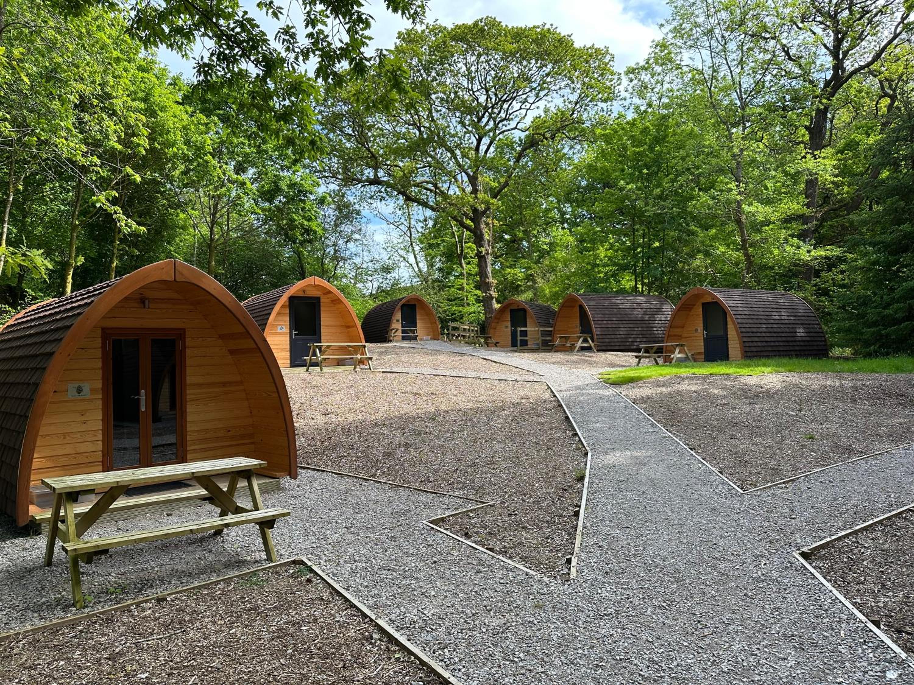 Ghyll Head Hive Pod Village view 4
