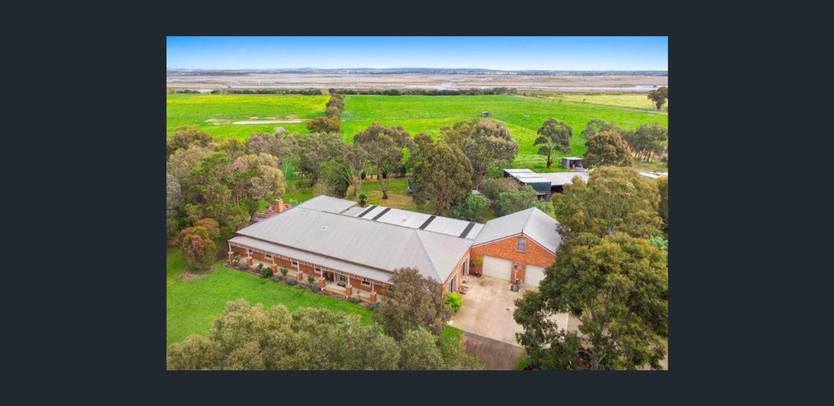 Escape farmhouse with cow birds lakes-SP group