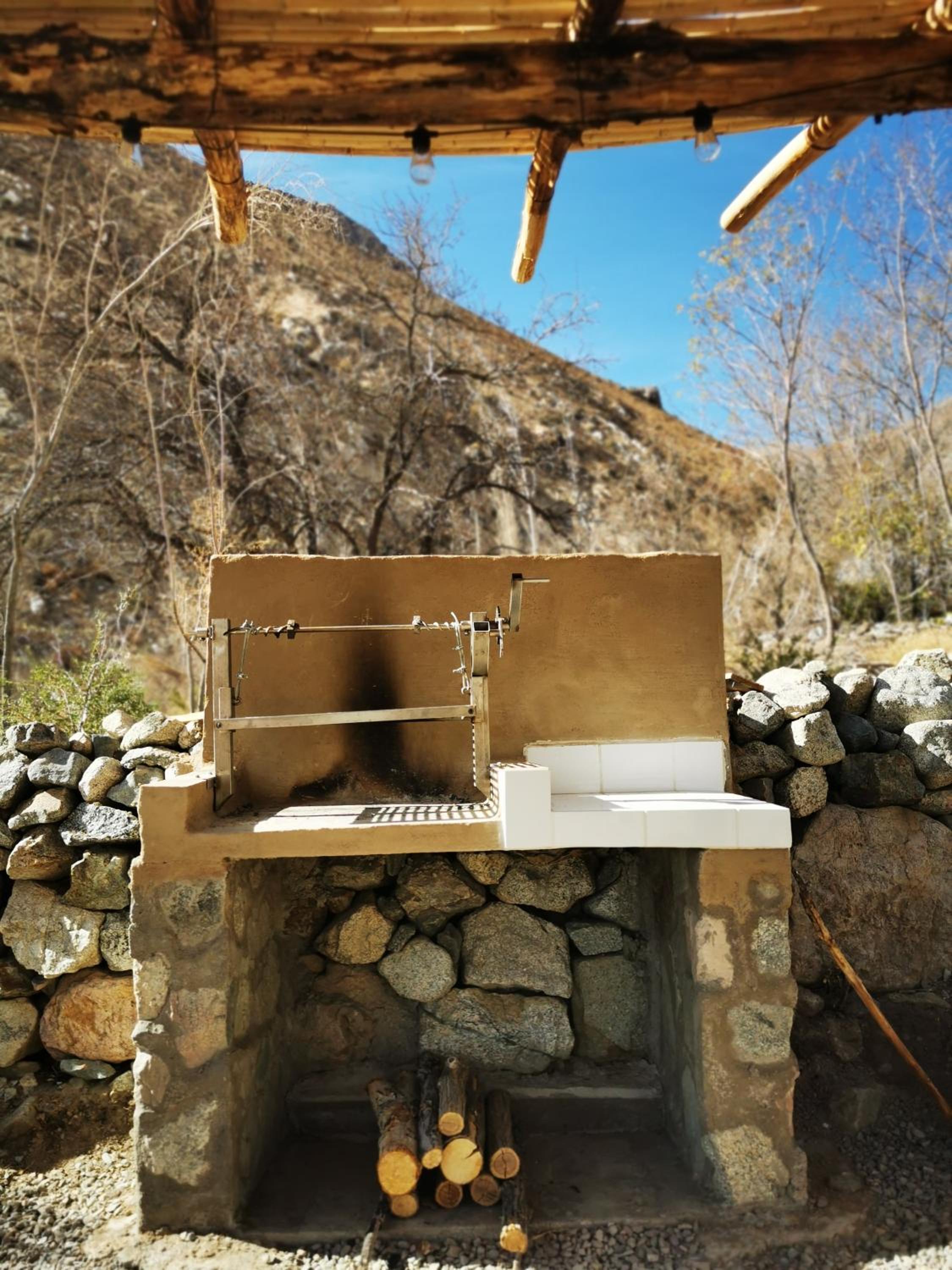 Cabaña Alma de Montaña, piscina privada