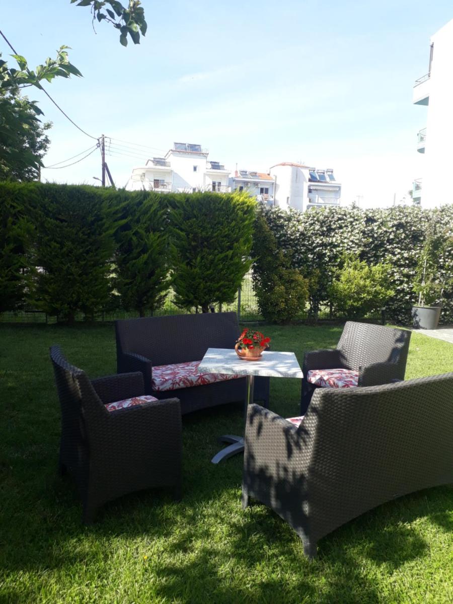 outdoor BBQ area