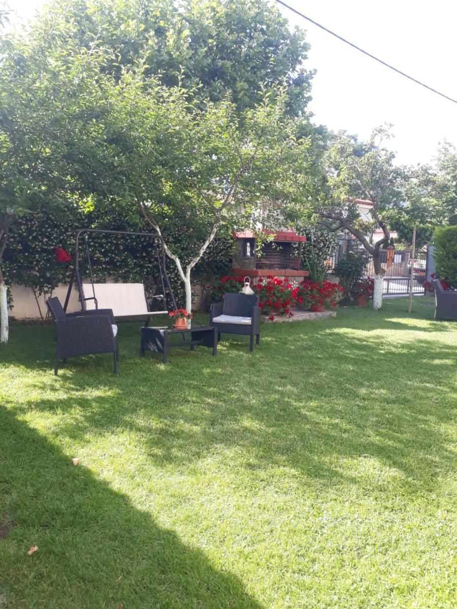 outdoor BBQ area