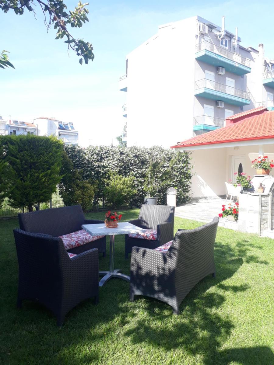 outdoor BBQ area