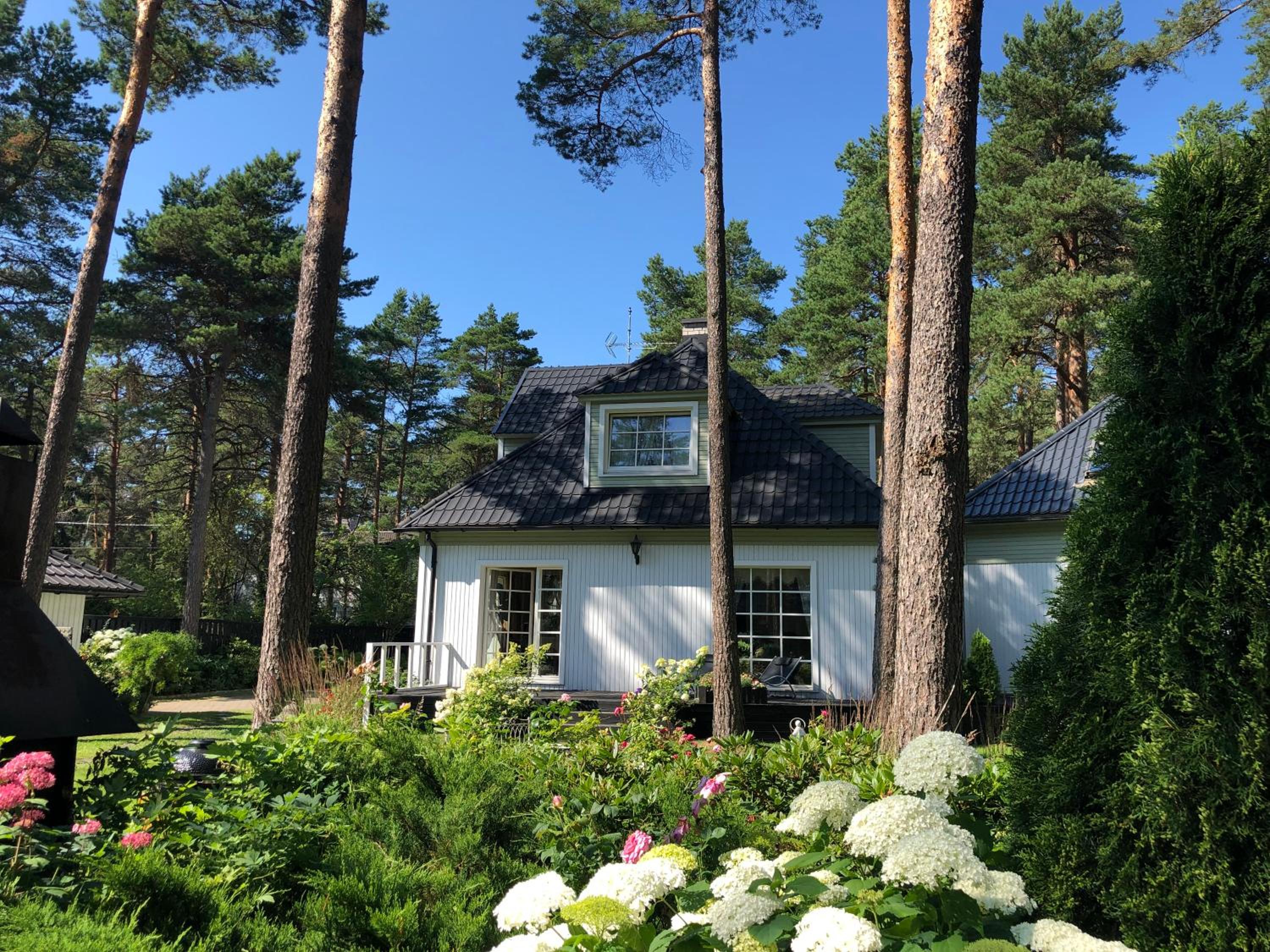 Villa Muusa with a cozy sauna, swimming pool and large beautiful garden
